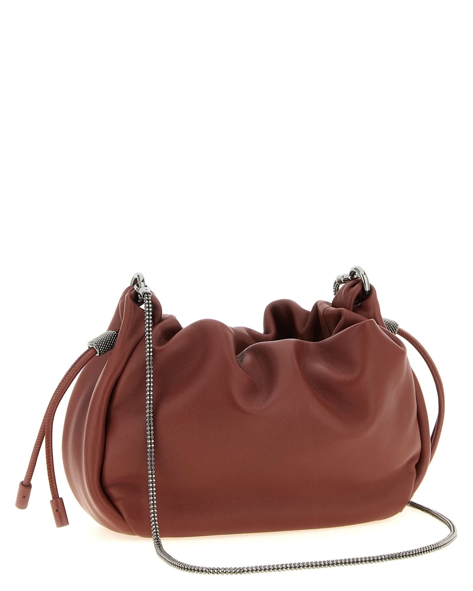 Brunello Cucinelli Bucket Mellow Mini Crossbody Bag Glam Steals
