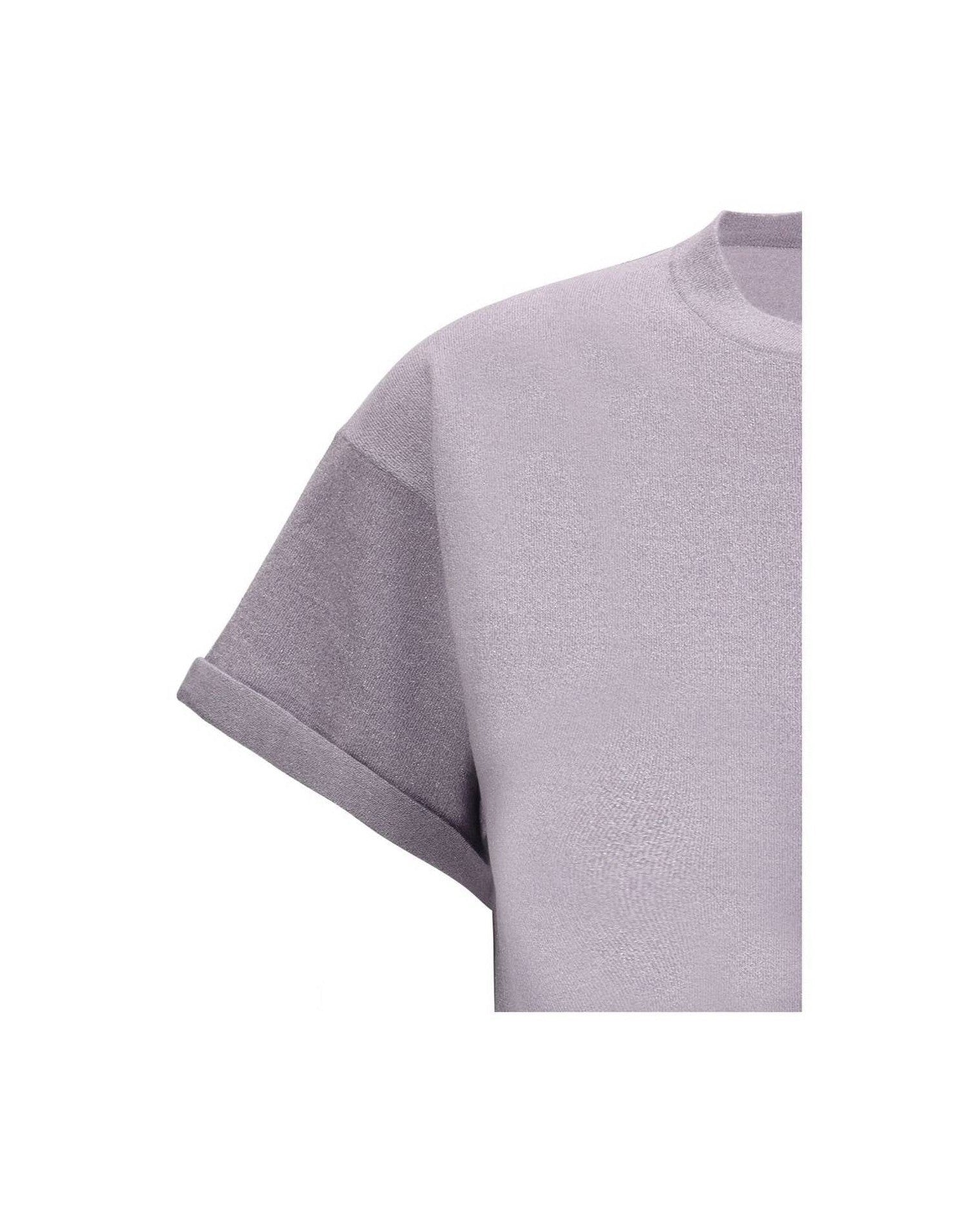 Brunello Cucinelli Cashmere Glitter T-Shirt Glam Steals