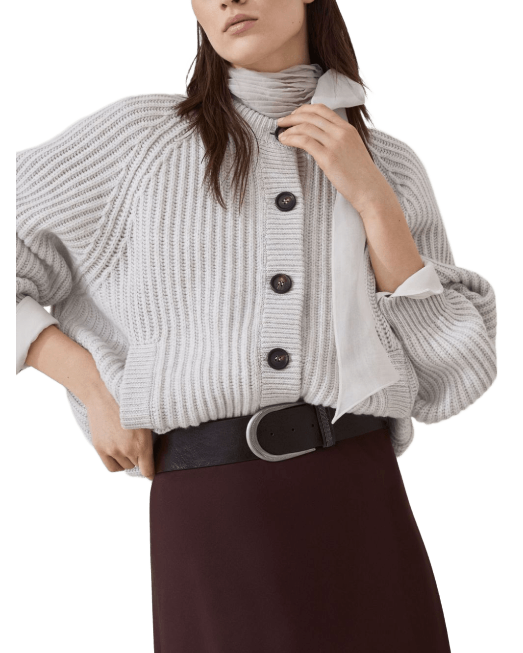 Brunello Cucinelli Glossy Calfskin Belt Glam Steals