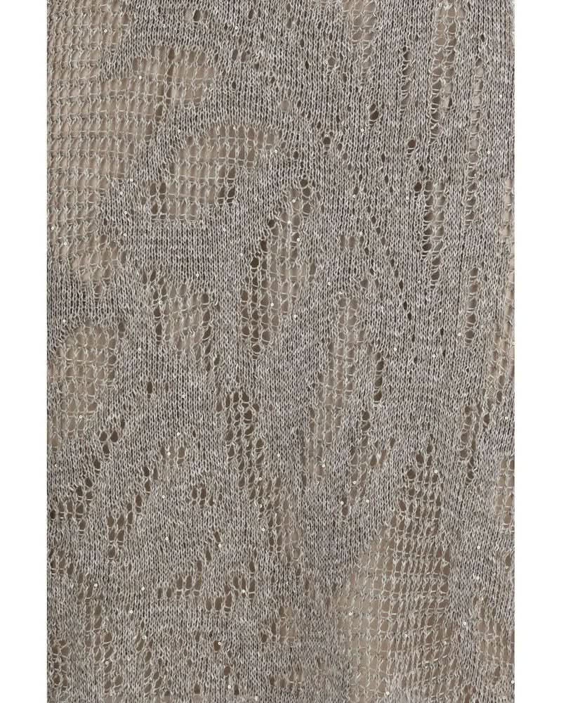 Brunello Cucinelli Gray Linen Casual Dress Glam Steals