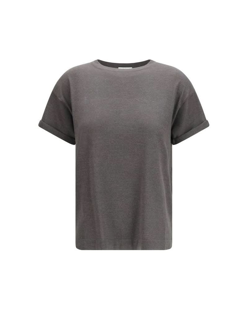 Brunello Cucinelli Gray Nylon T-shirt