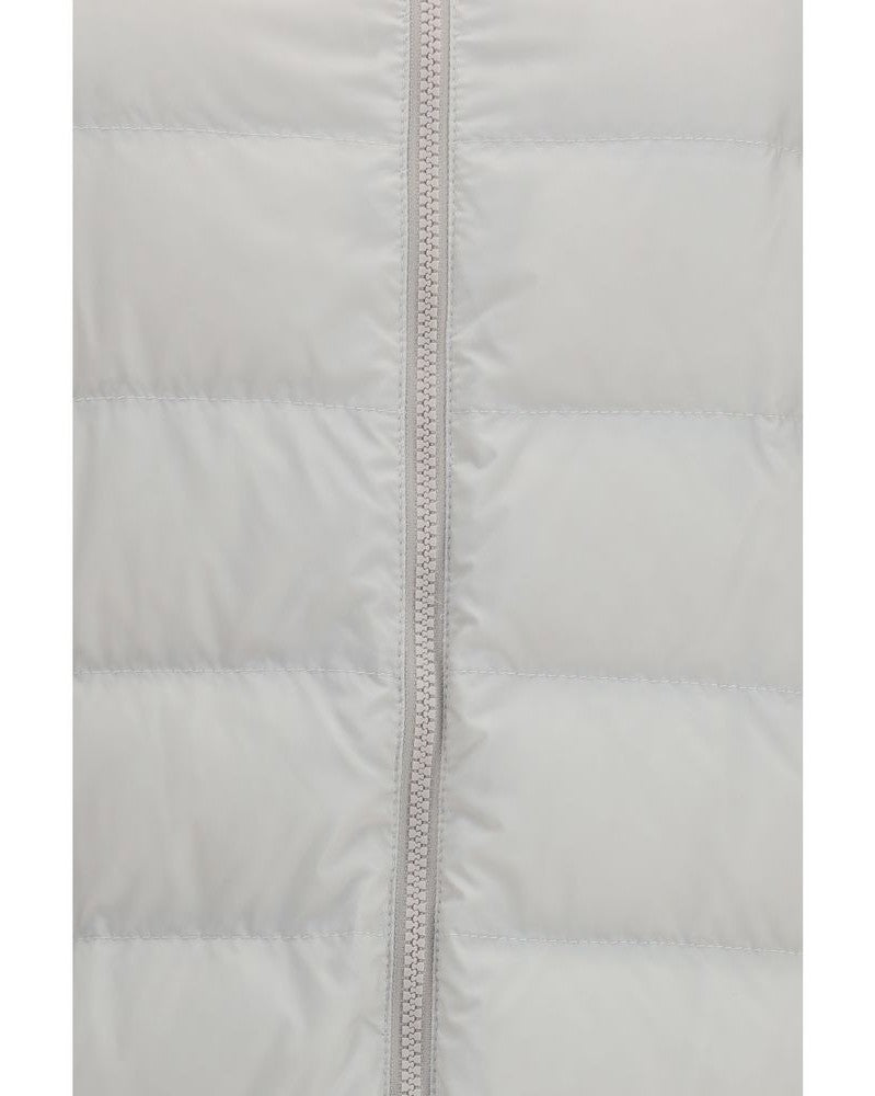 Brunello Cucinelli Gray Polyamide Jacket Glam Steals