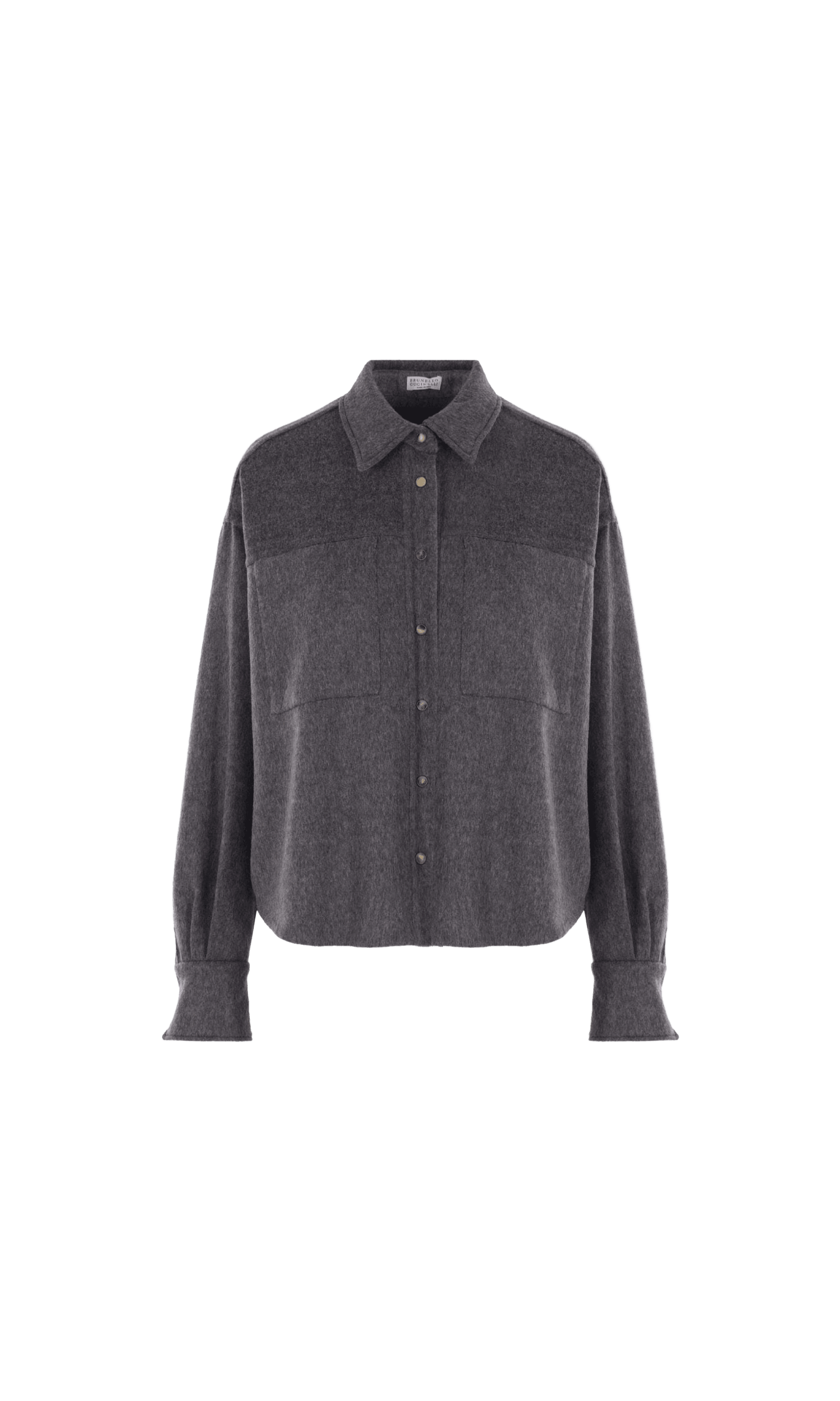 Brunello Cucinelli Grey Shirt Glam Steals