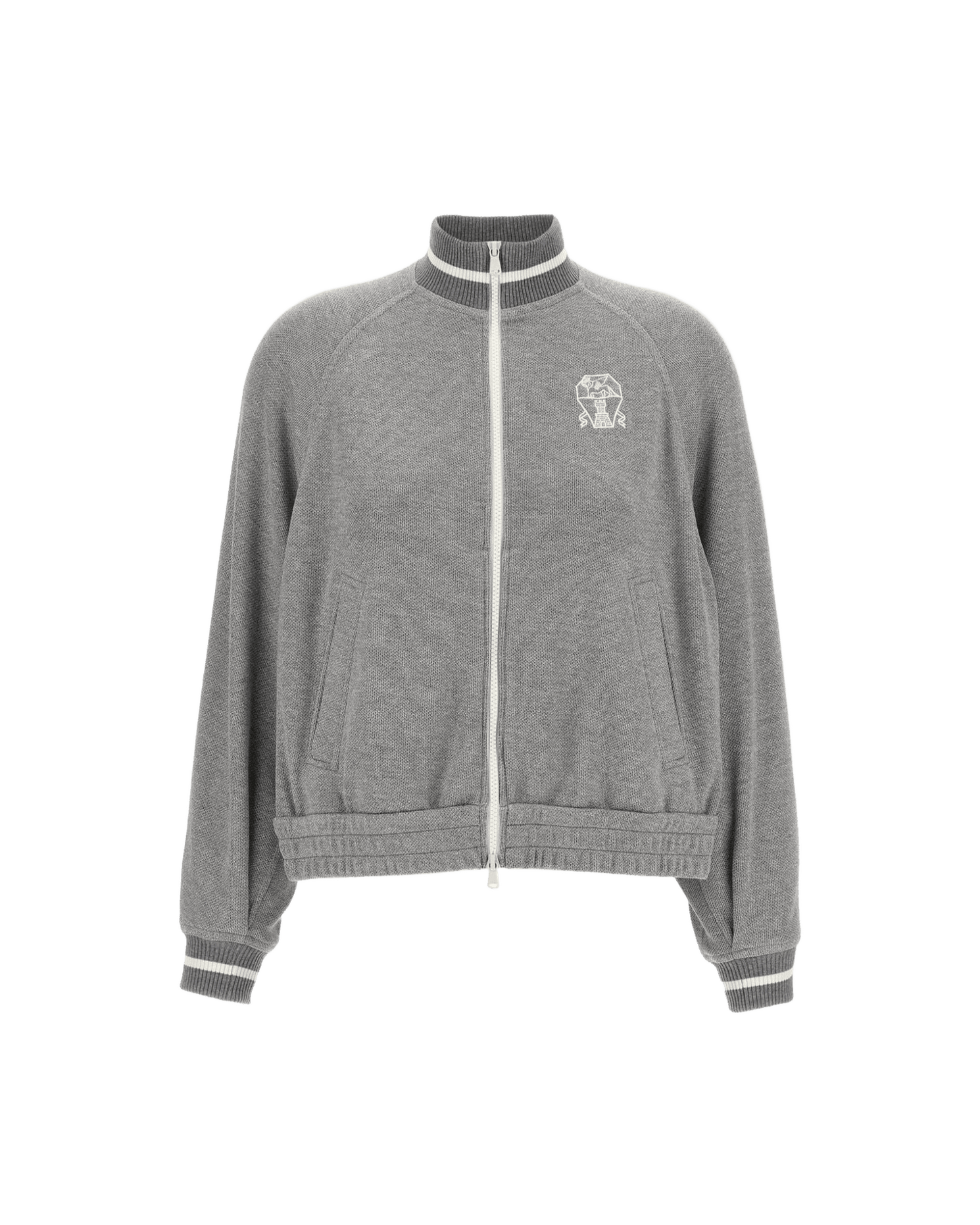 Brunello Cucinelli Grey Sweater Glam Steals