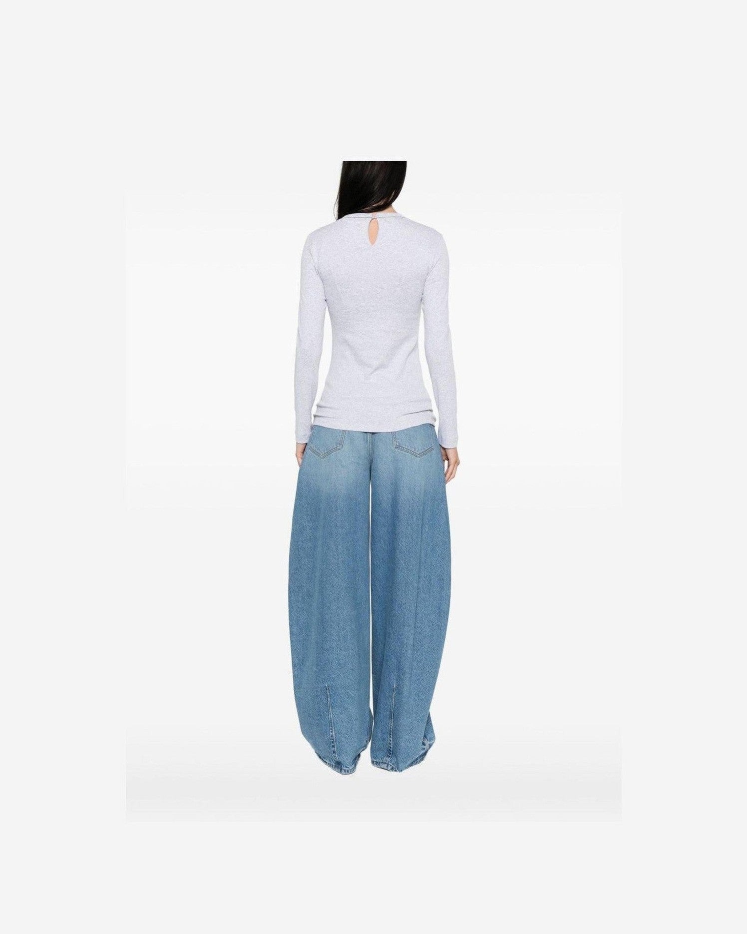 Brunello Cucinelli Grey Sweater Glam Steals
