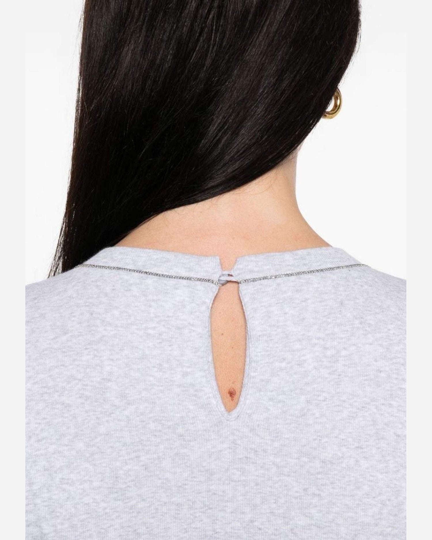 Brunello Cucinelli Grey Sweater Glam Steals