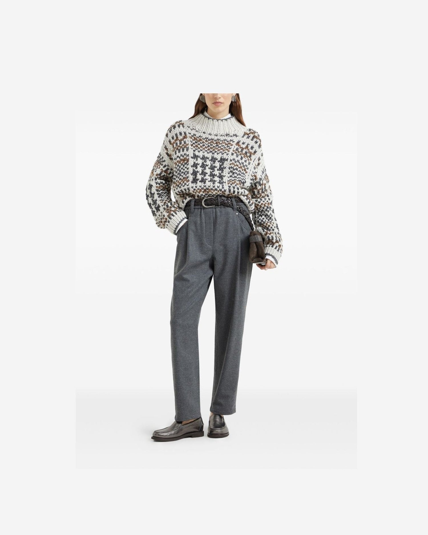 Brunello Cucinelli Grey Trouser Glam Steals