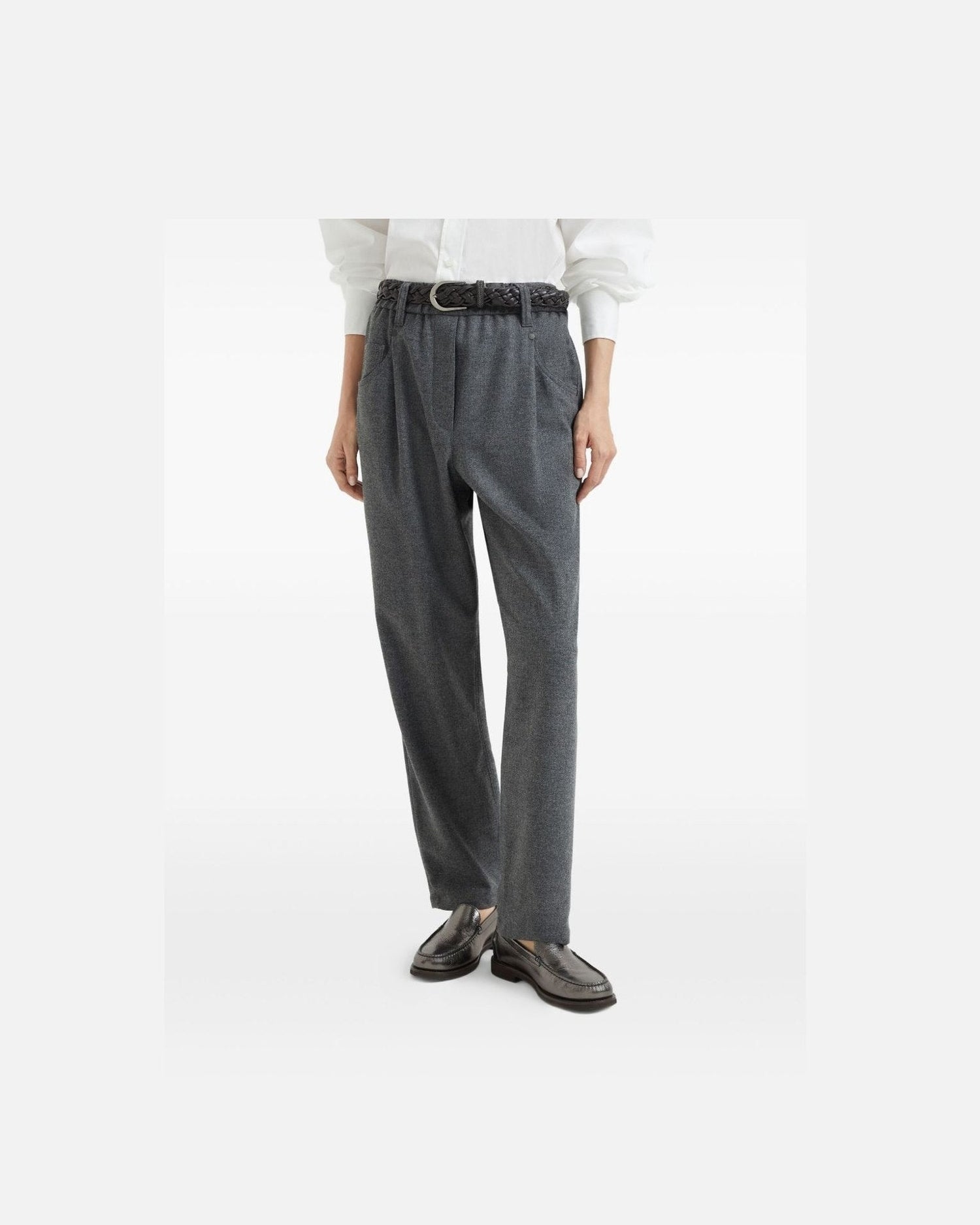 Brunello Cucinelli Grey Trouser Glam Steals