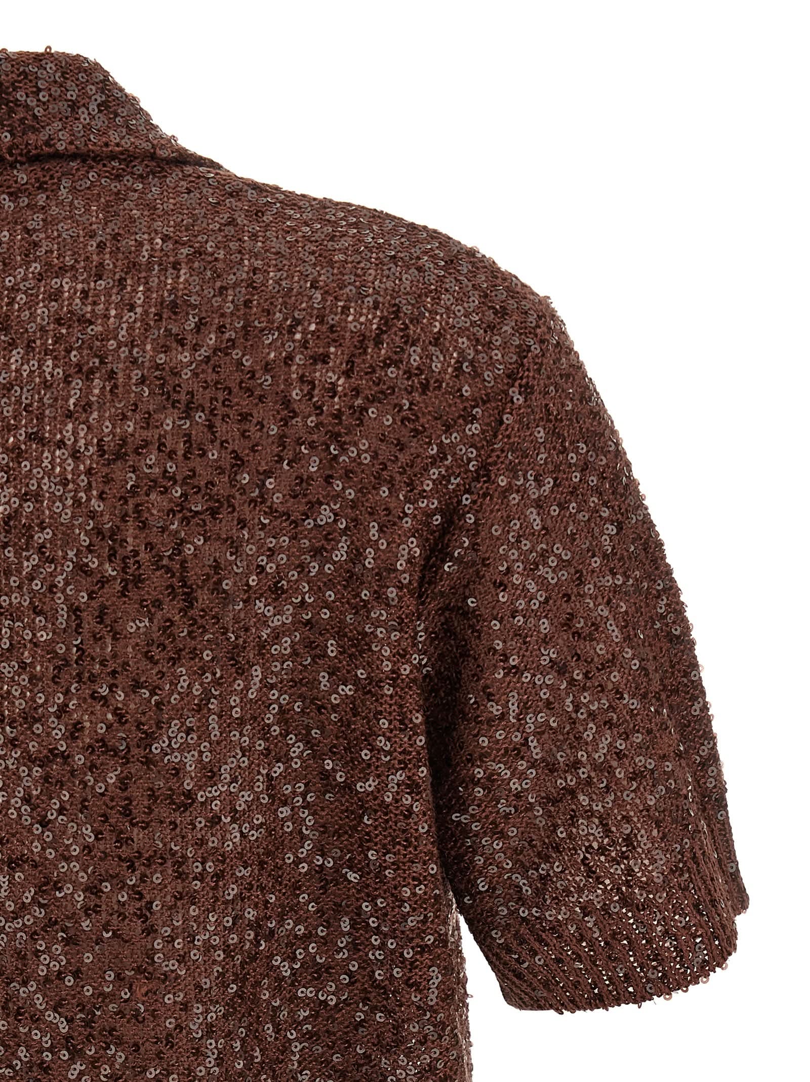 Brunello Cucinelli Knitted Polo Shirt Glam Steals