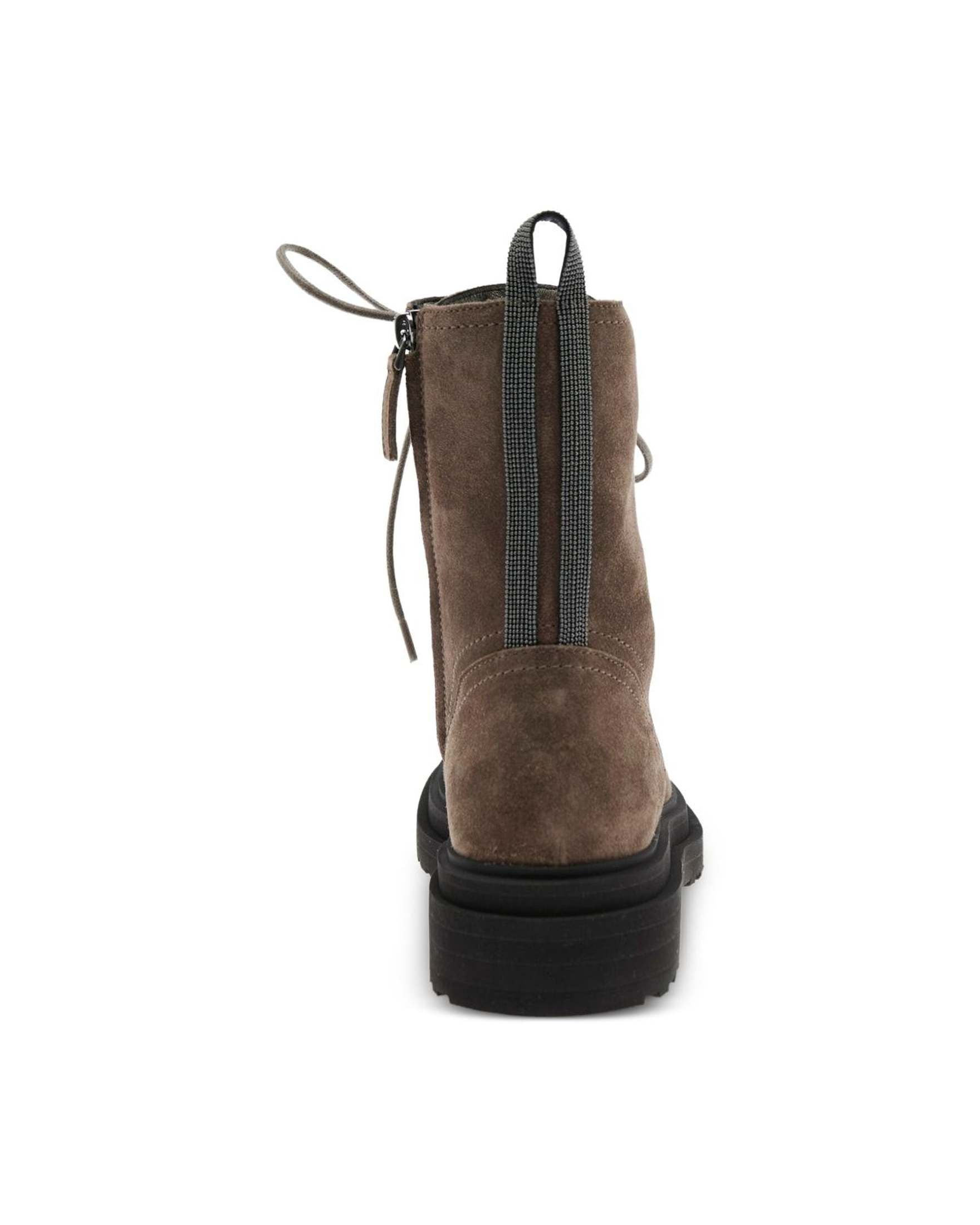 Brunello Cucinelli Lace Up Combat Boots Glam Steals