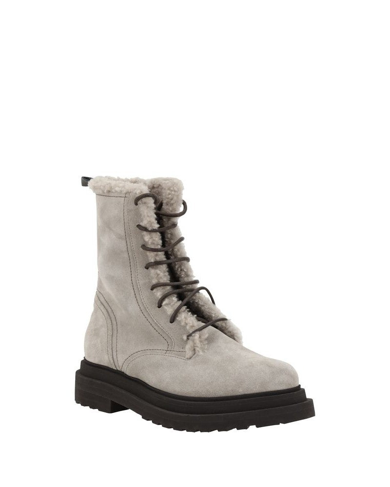 Brunello Cucinelli Laced Ankle Boots Glam Steals