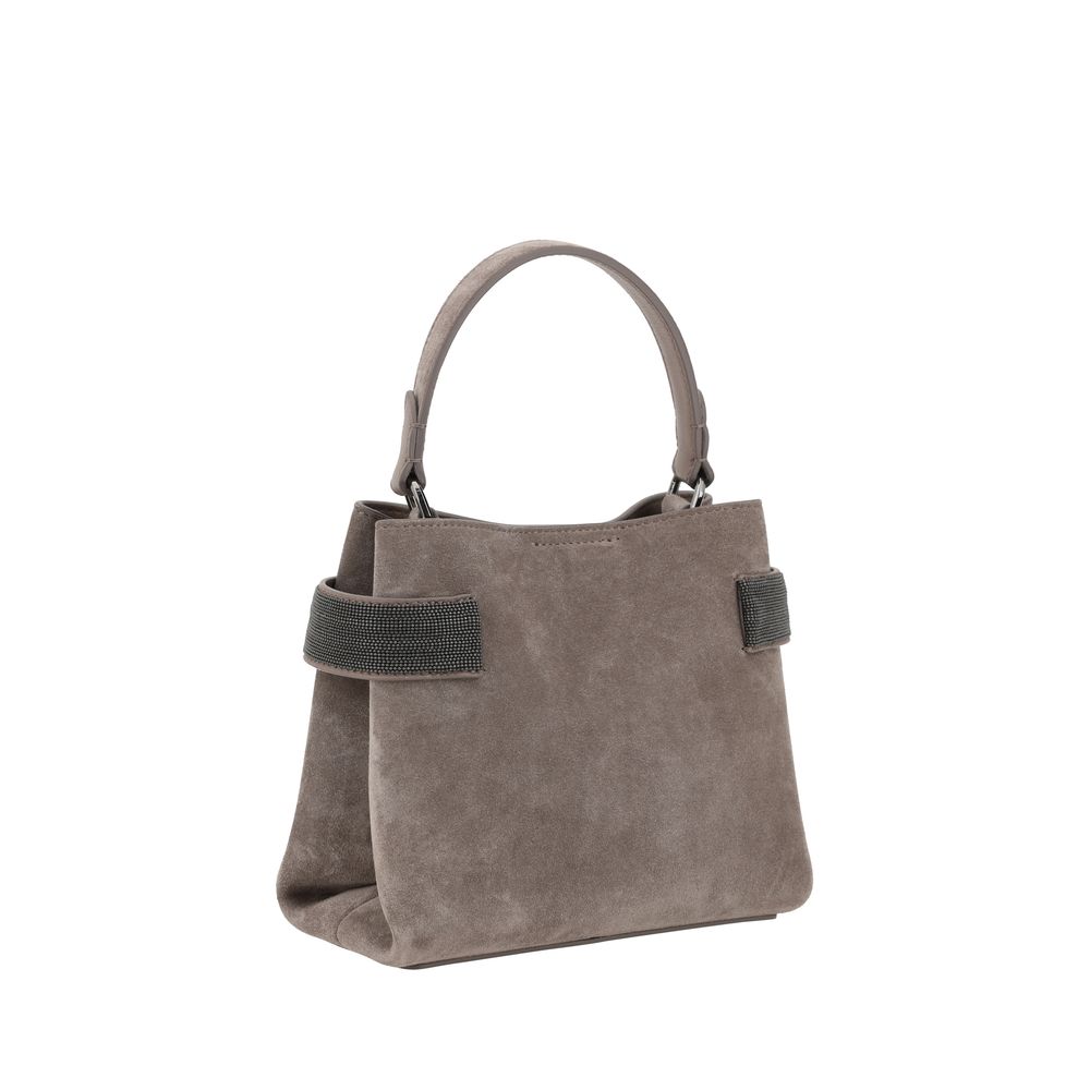 Brunello Cucinelli Leather Handbag Glam Steals