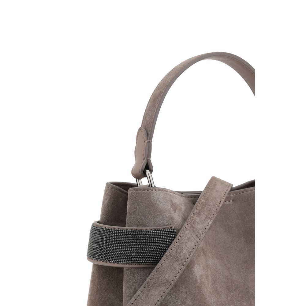 Brunello Cucinelli Leather Handbag Glam Steals