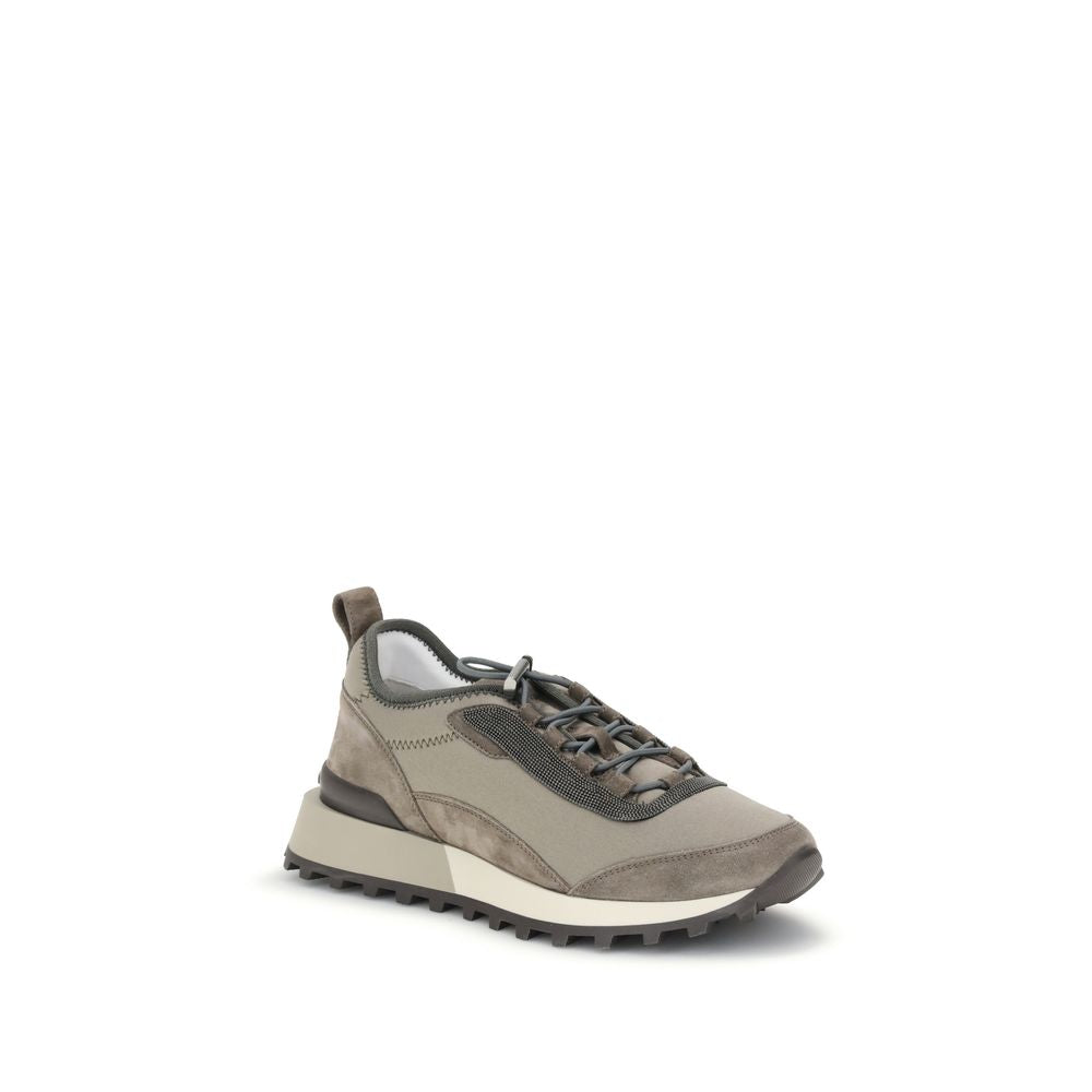 Brunello Cucinelli Leather Sneakers Glam Steals