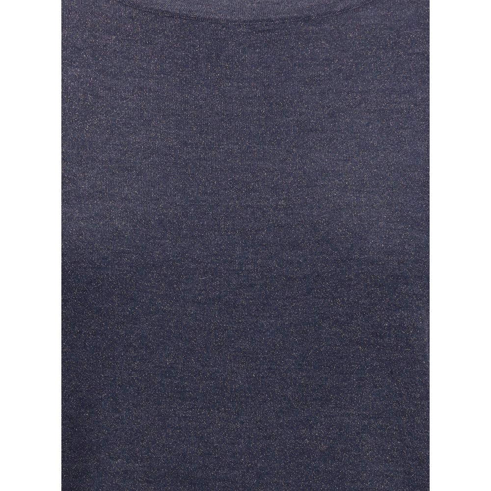 Brunello Cucinelli Lurex T-Shirt Glam Steals
