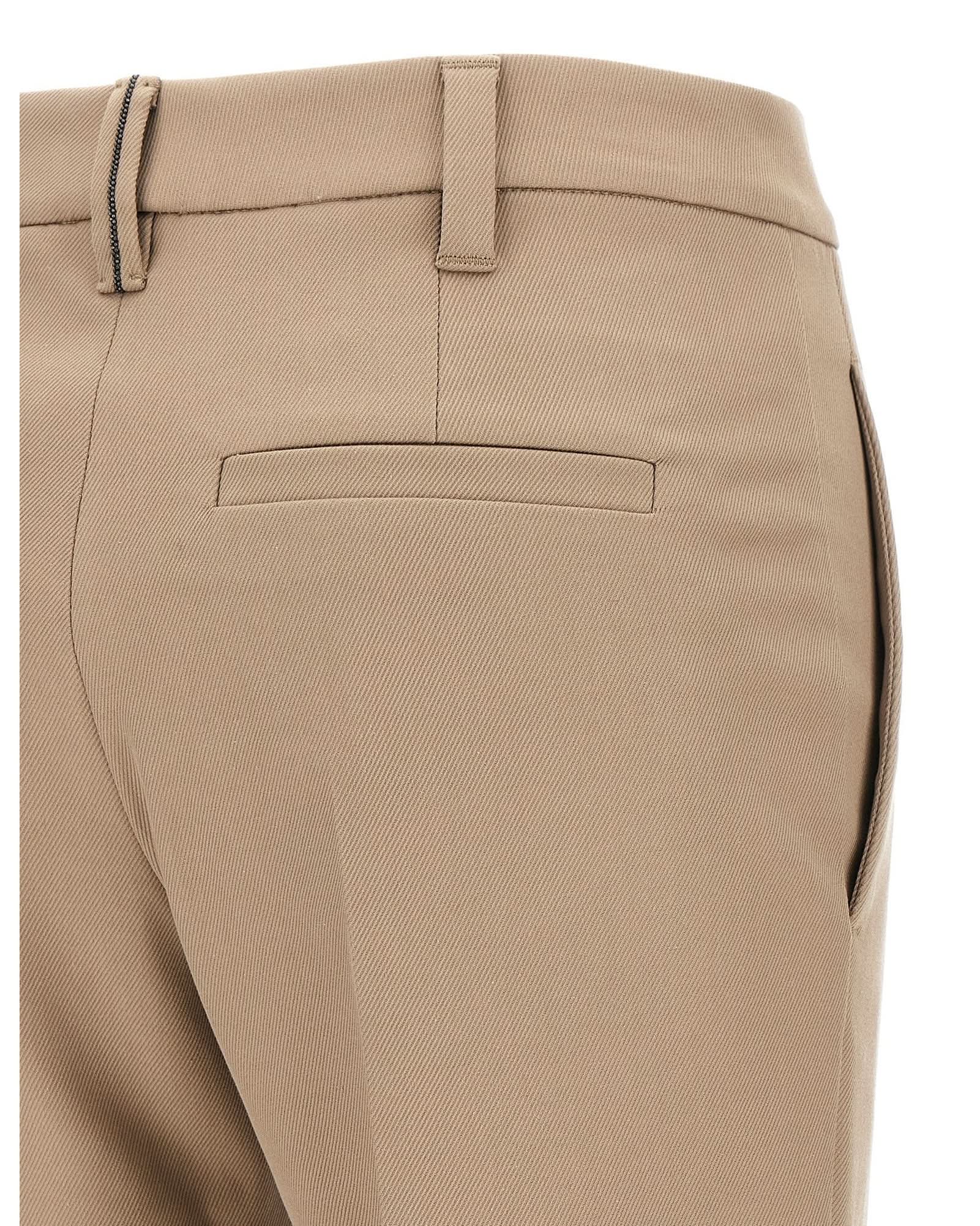 Brunello Cucinelli Monile Cotton Pants Glam Steals