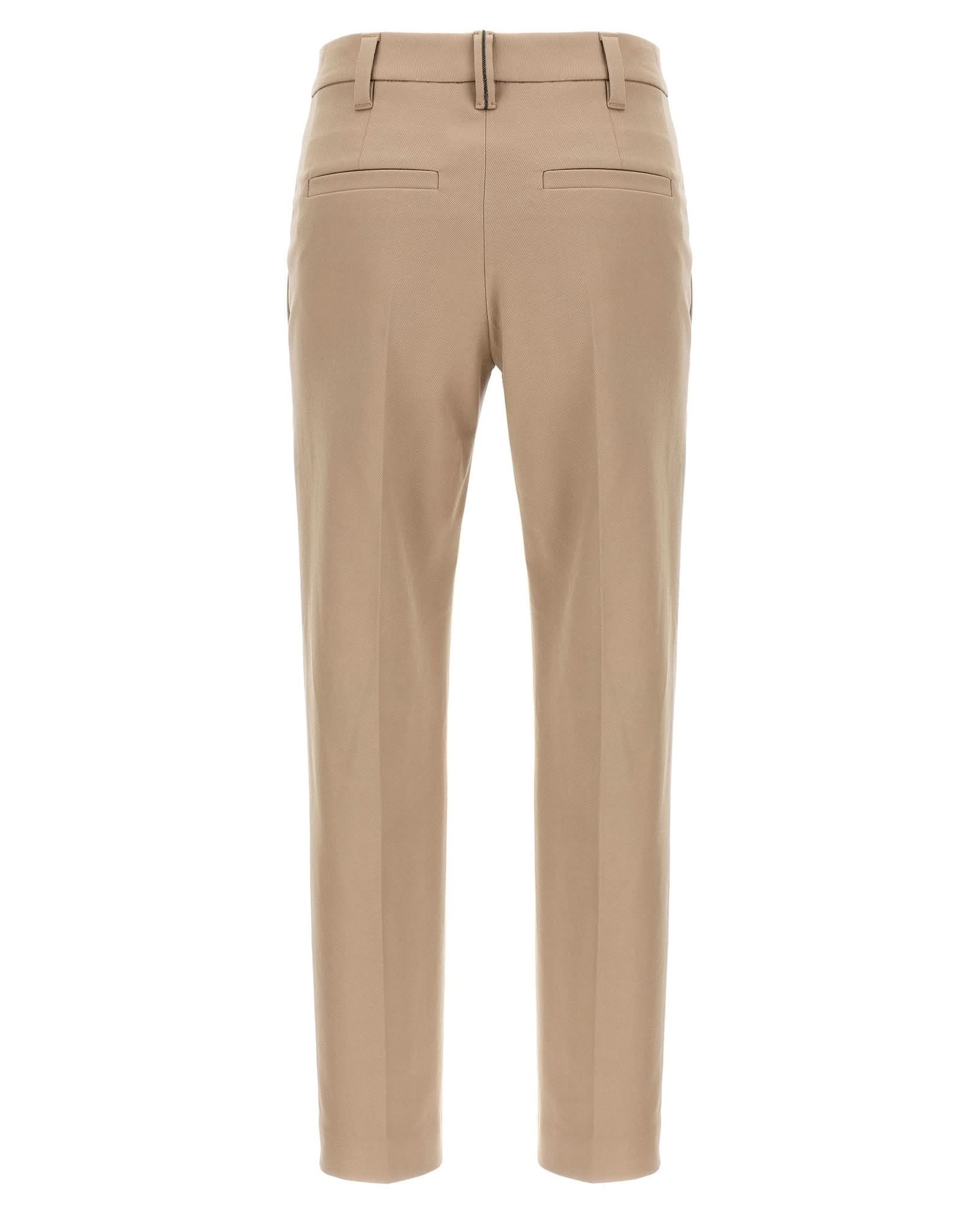 Brunello Cucinelli Monile Cotton Pants Glam Steals