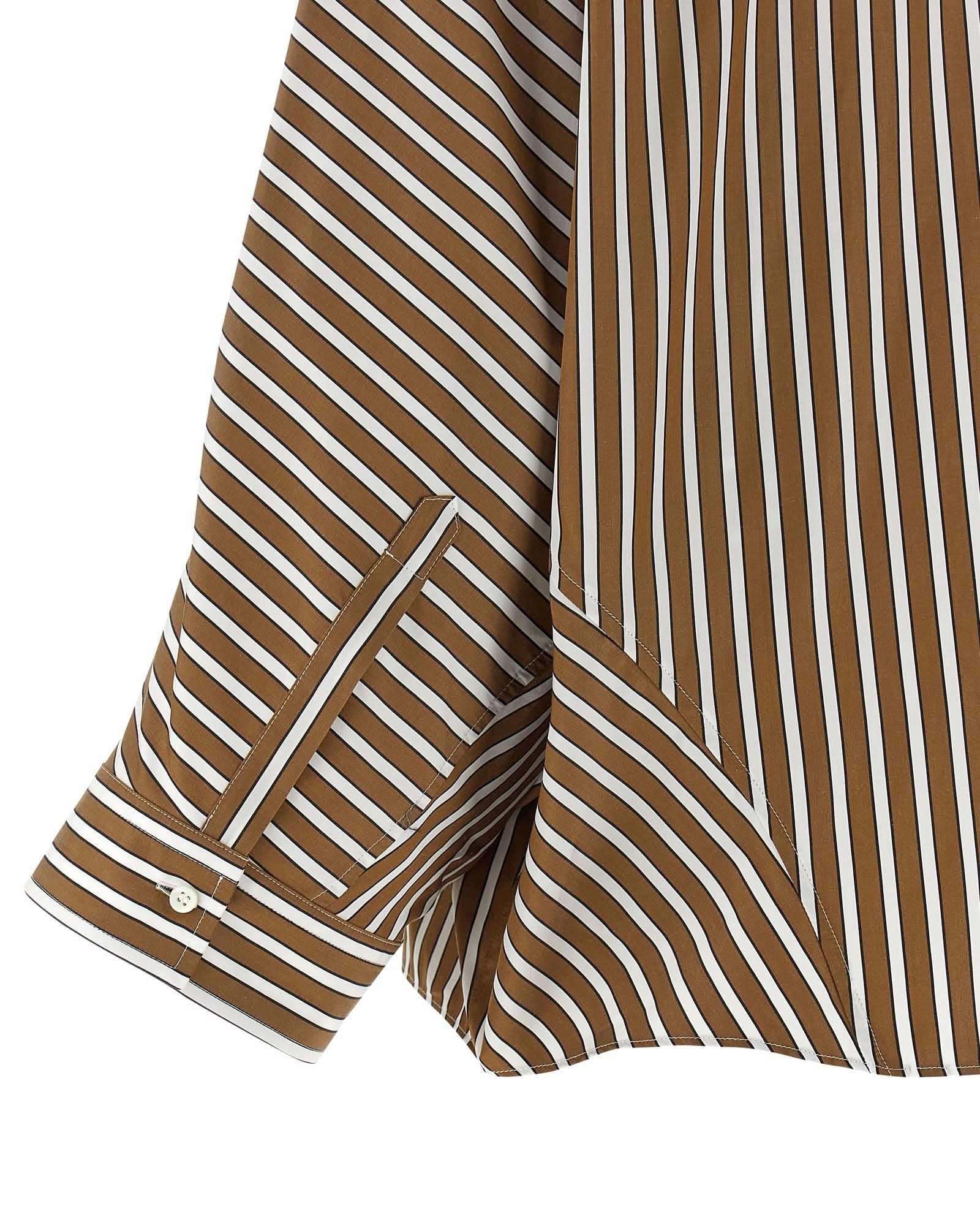 Brunello Cucinelli Monile Striped Shirt Glam Steals
