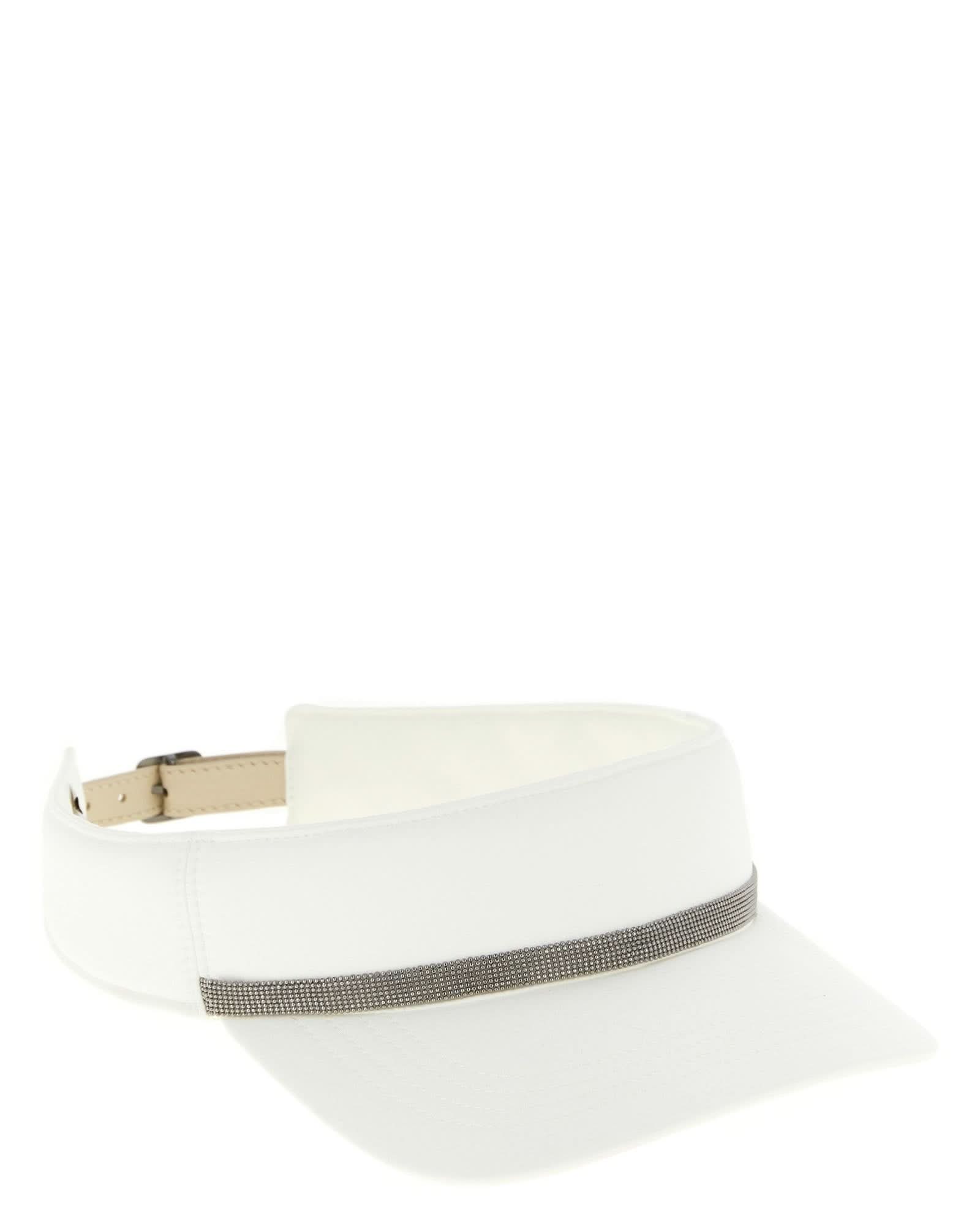 Brunello Cucinelli Monile Visor Glam Steals