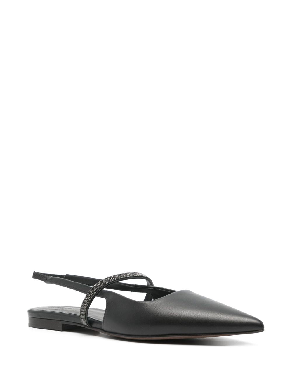 Brunello Cucinelli Monili Chain Ballerina Shoes Glam Steals