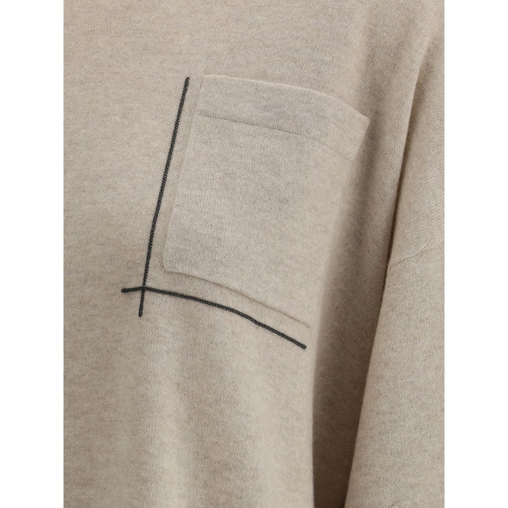 Brunello Cucinelli Oversized Sweater Glam Steals