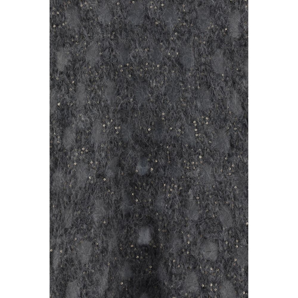 Brunello Cucinelli Perforated Sequins Sweater Glam Steals