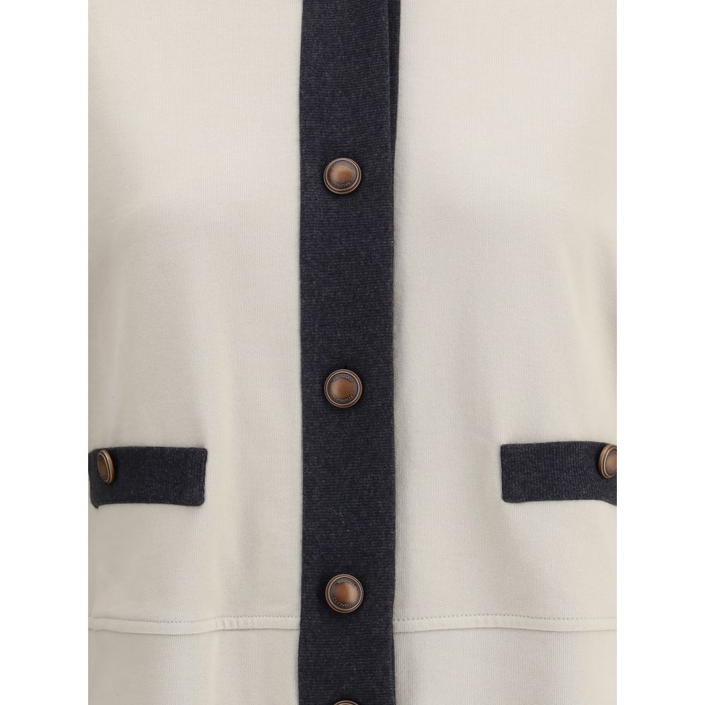 Brunello Cucinelli Plush Cardigan Glam Steals