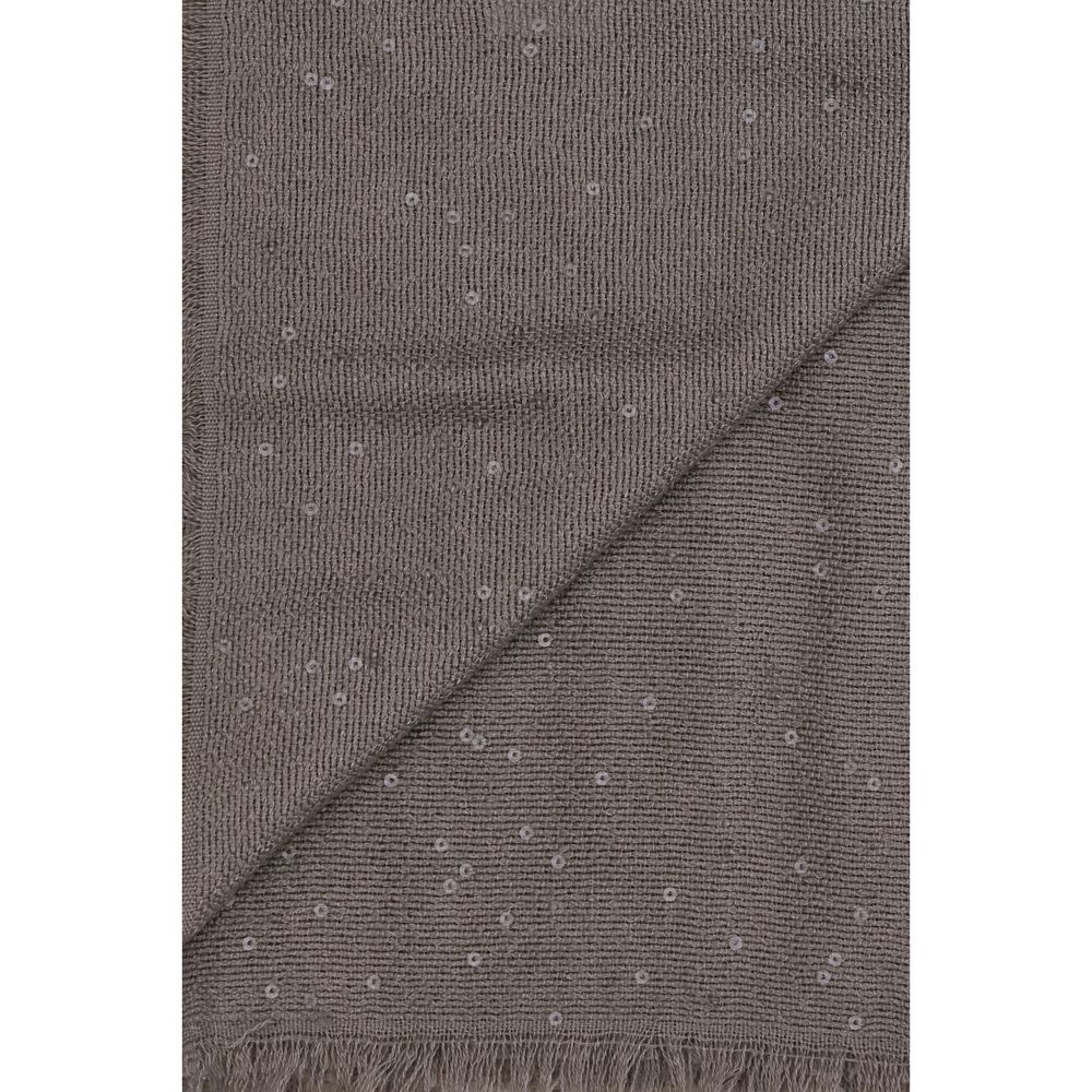 Brunello Cucinelli Sequins Scarf Glam Steals