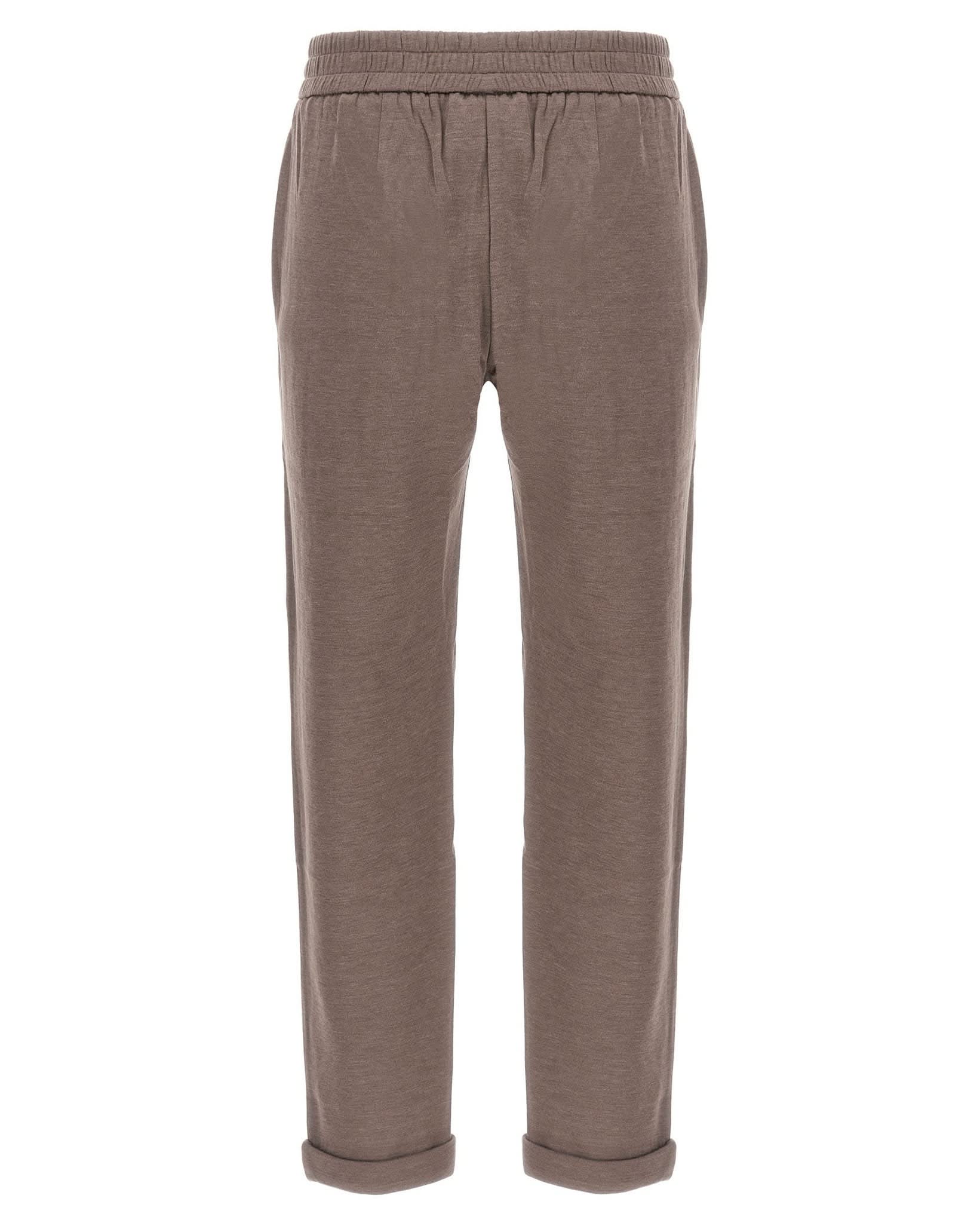 Brunello Cucinelli Shiny Pocket Detail Joggers Glam Steals