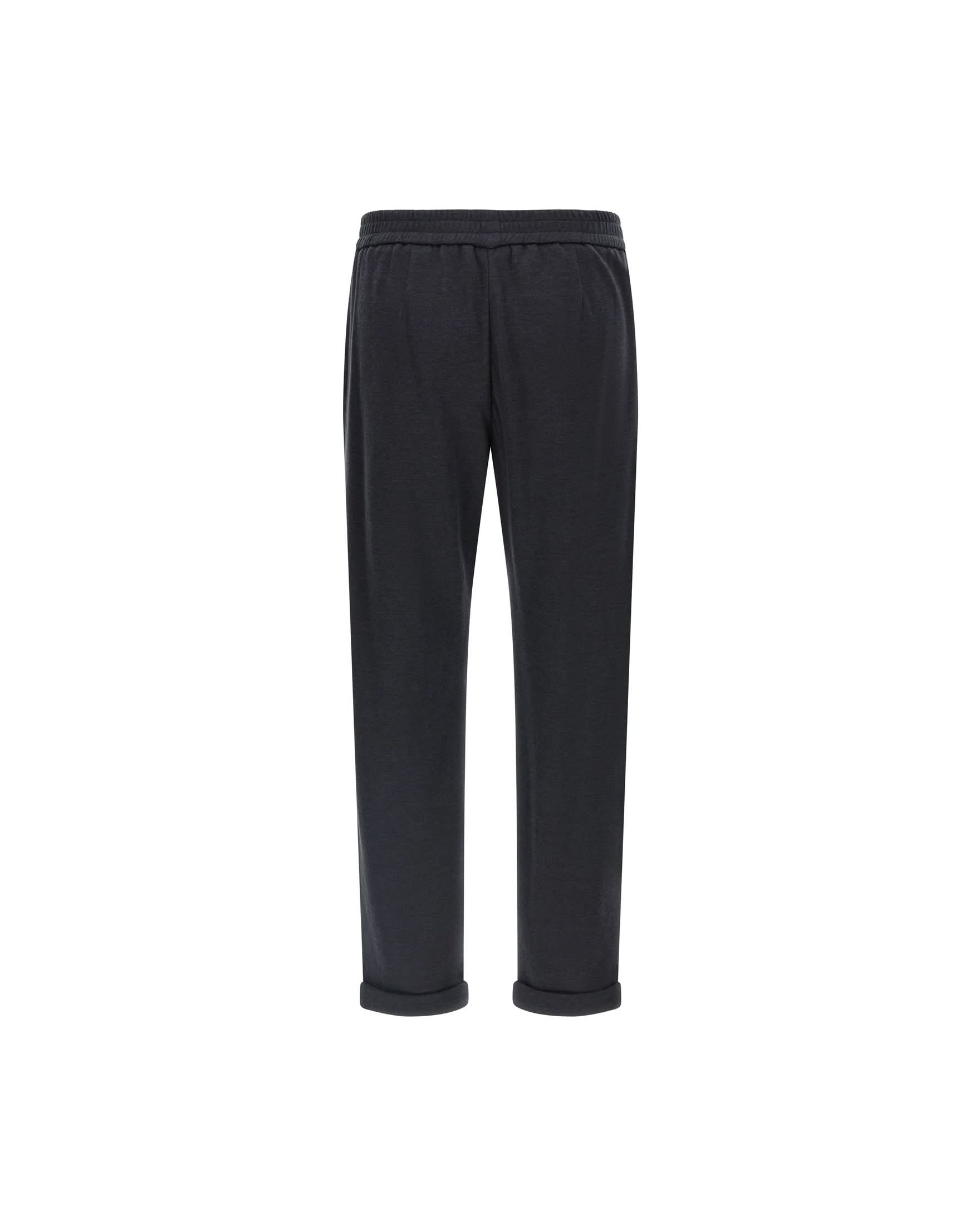 Brunello Cucinelli Shiny Pocket Detail Joggers Trousers