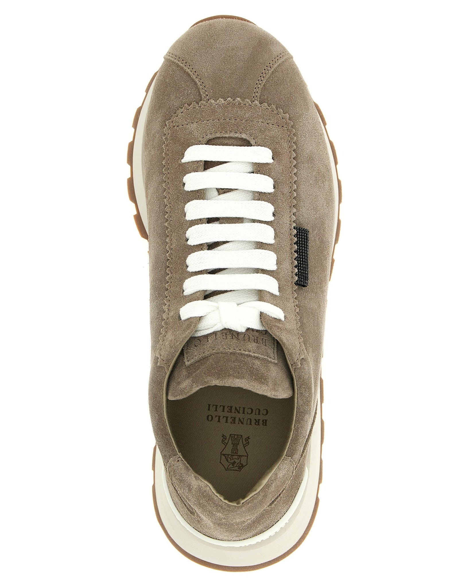Brunello Cucinelli Shiny Tab Sneakers Glam Steals
