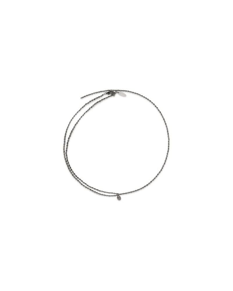 Brunello Cucinelli Silver Metal Necklace Glam Steals