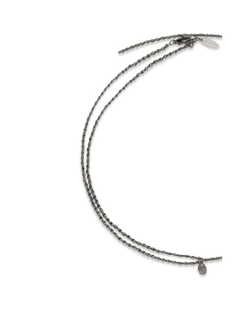 Brunello Cucinelli Silver Metal Necklace Glam Steals