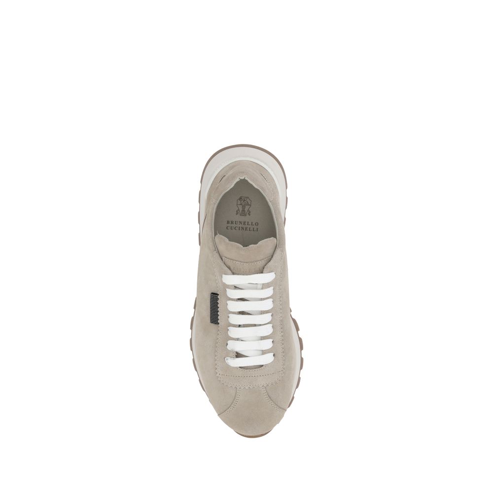 Brunello Cucinelli Sneakers With Iconic Embellishments Glam Steals