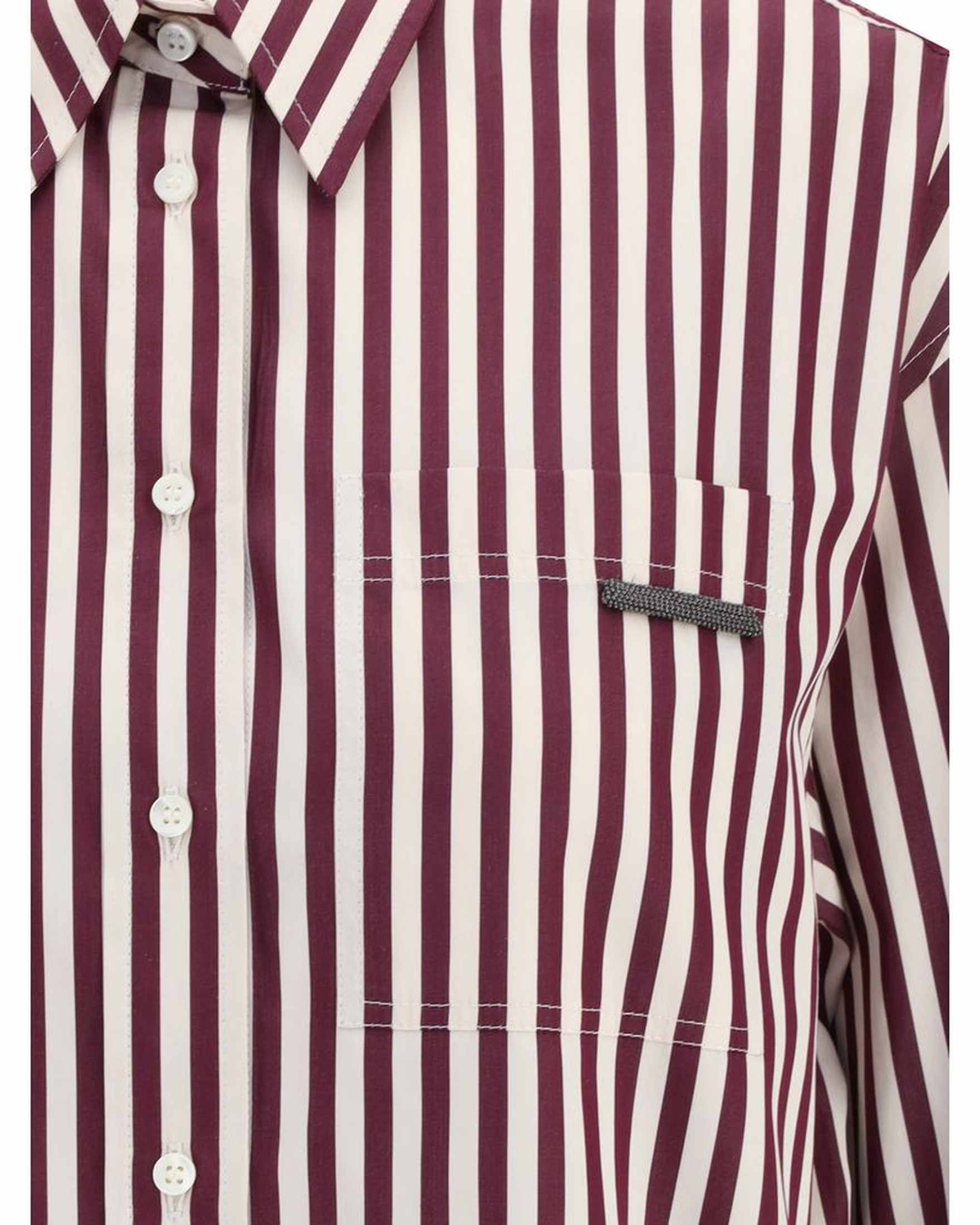 Brunello Cucinelli Striped Shirt Glam Steals