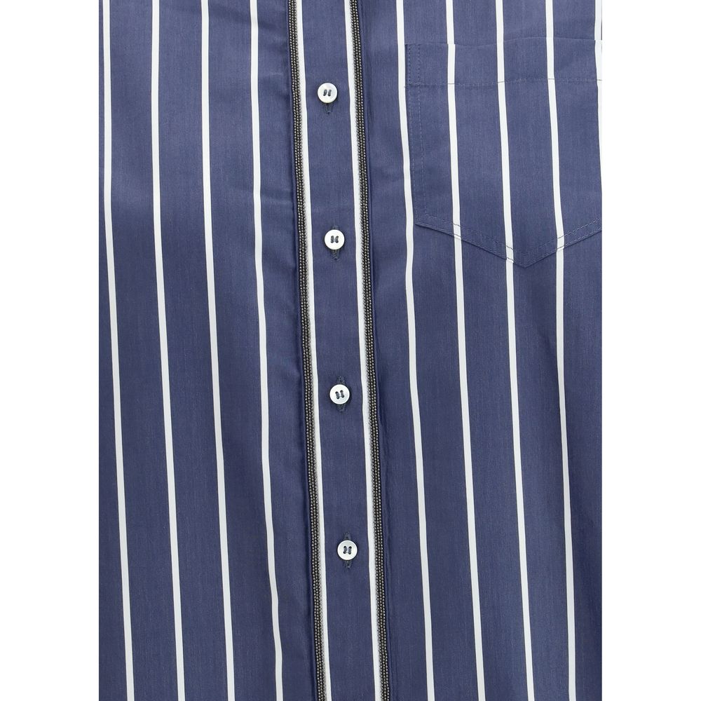 Brunello Cucinelli Striped Shirt Glam Steals