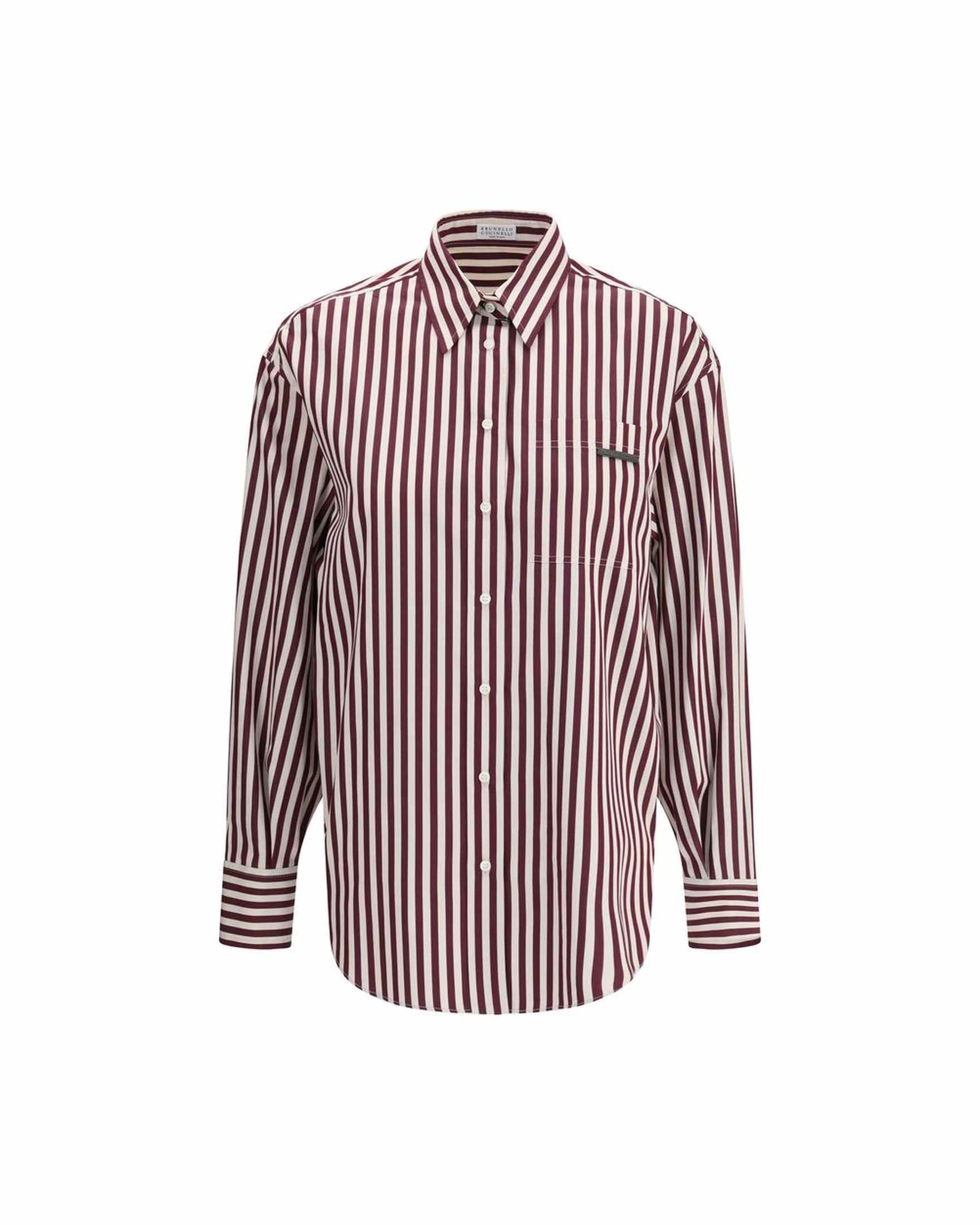 Brunello Cucinelli Striped Shirt Glam Steals