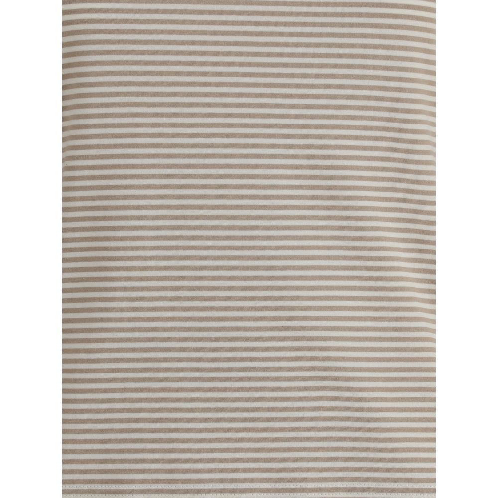 Brunello Cucinelli Striped Tank Top Glam Steals
