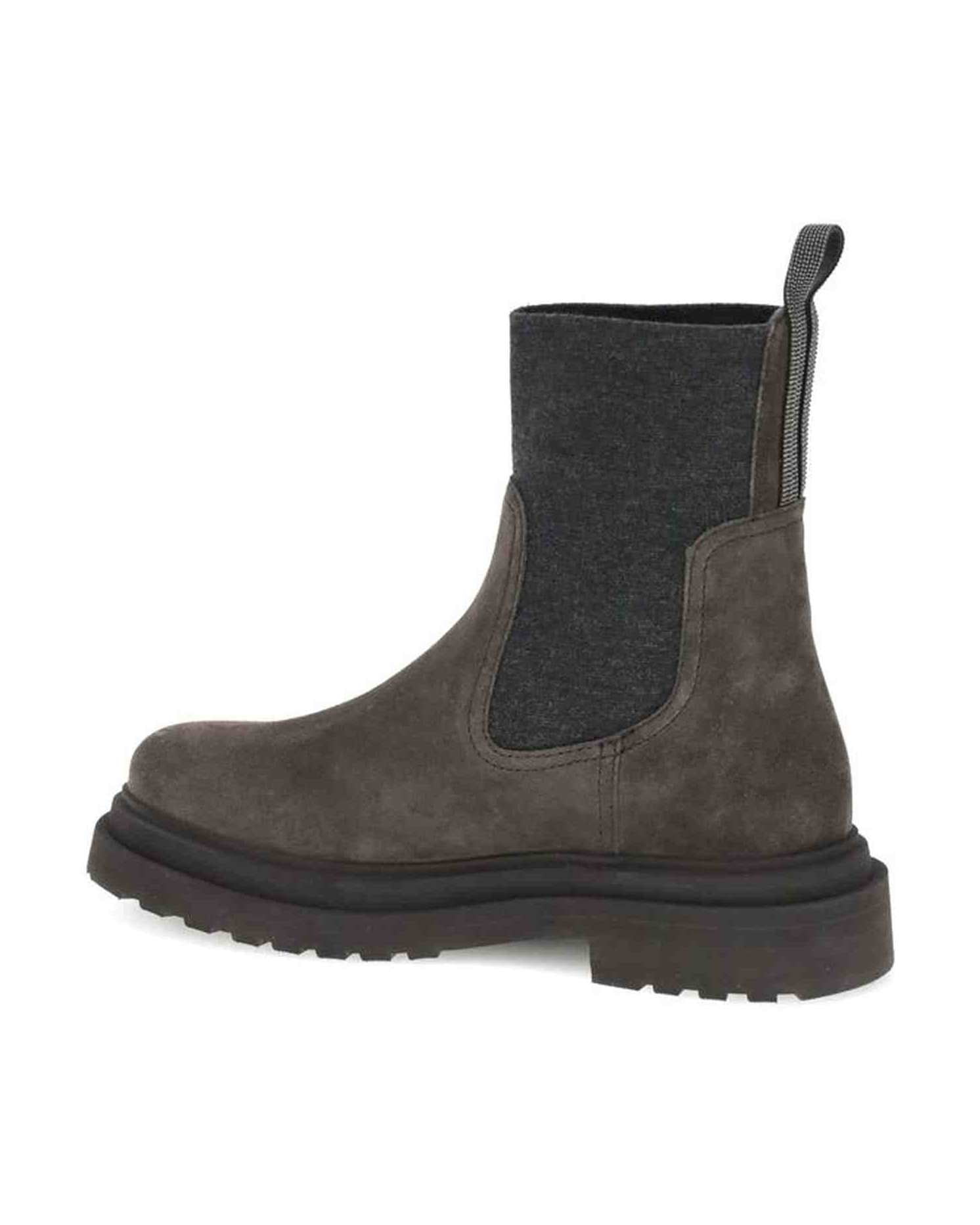 Brunello Cucinelli Suede Ankle Boots Glam Steals
