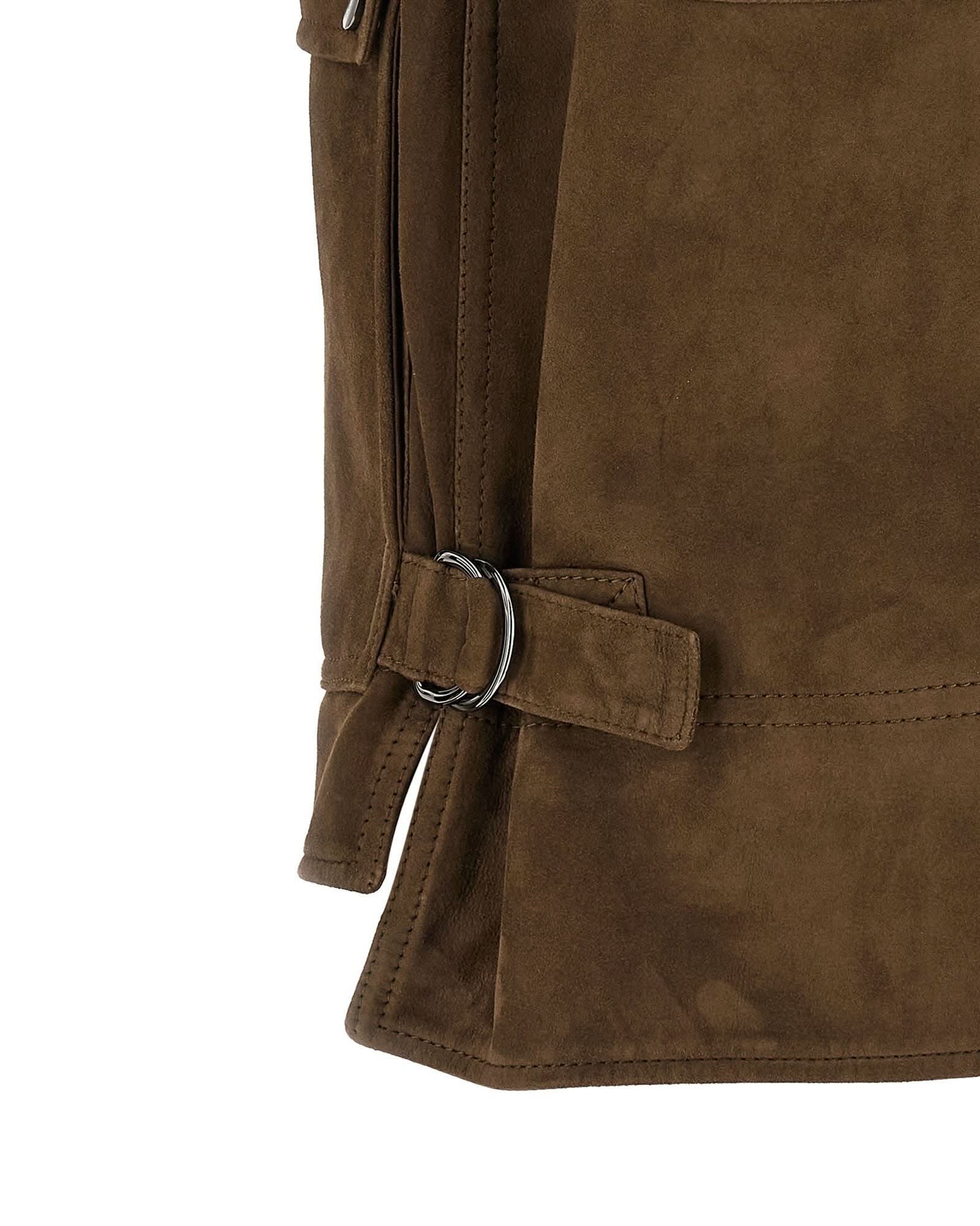 Brunello Cucinelli Suede Couture Vest Glam Steals
