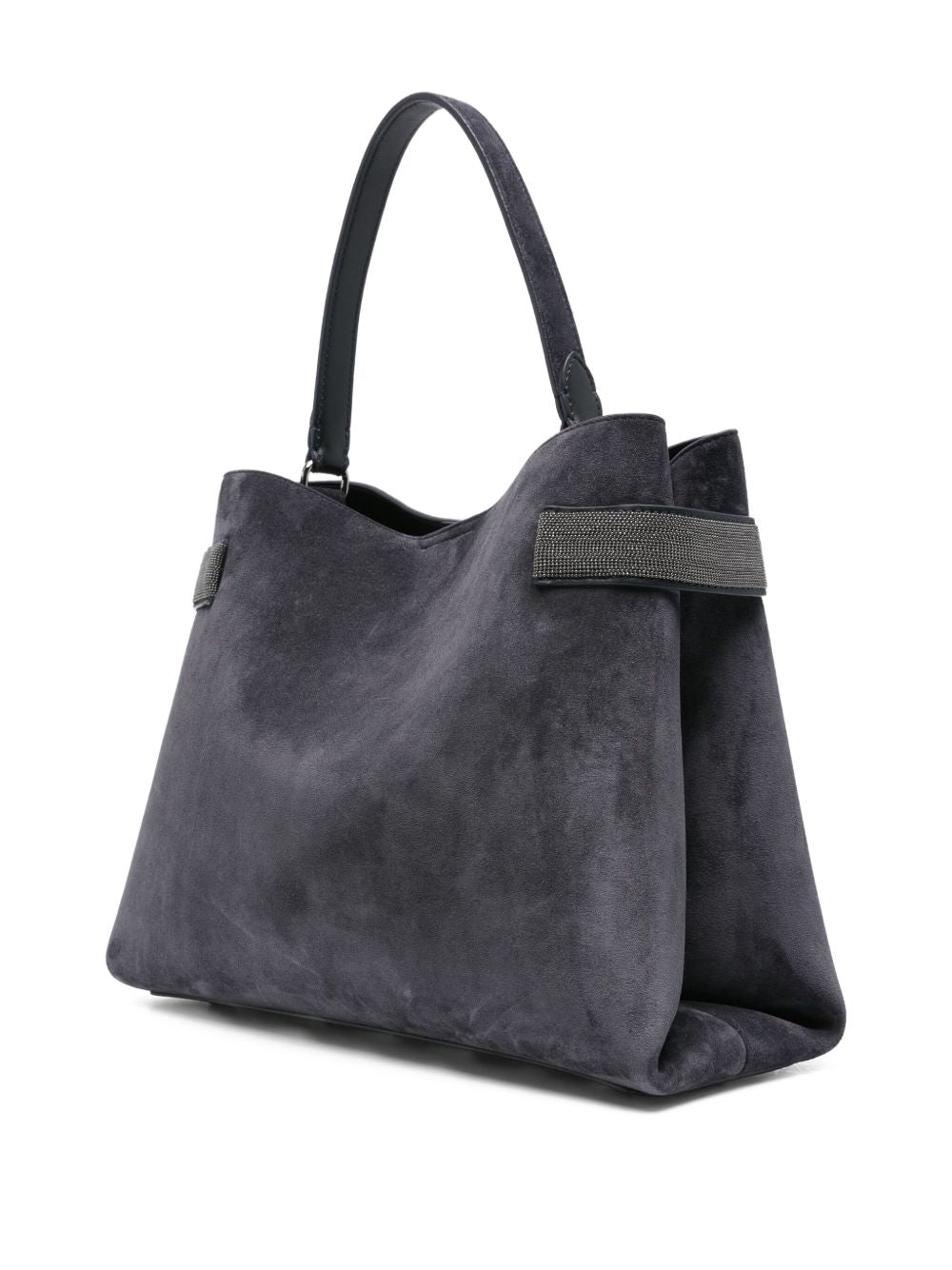 Brunello Cucinelli Suede Leather Handbag Glam Steals