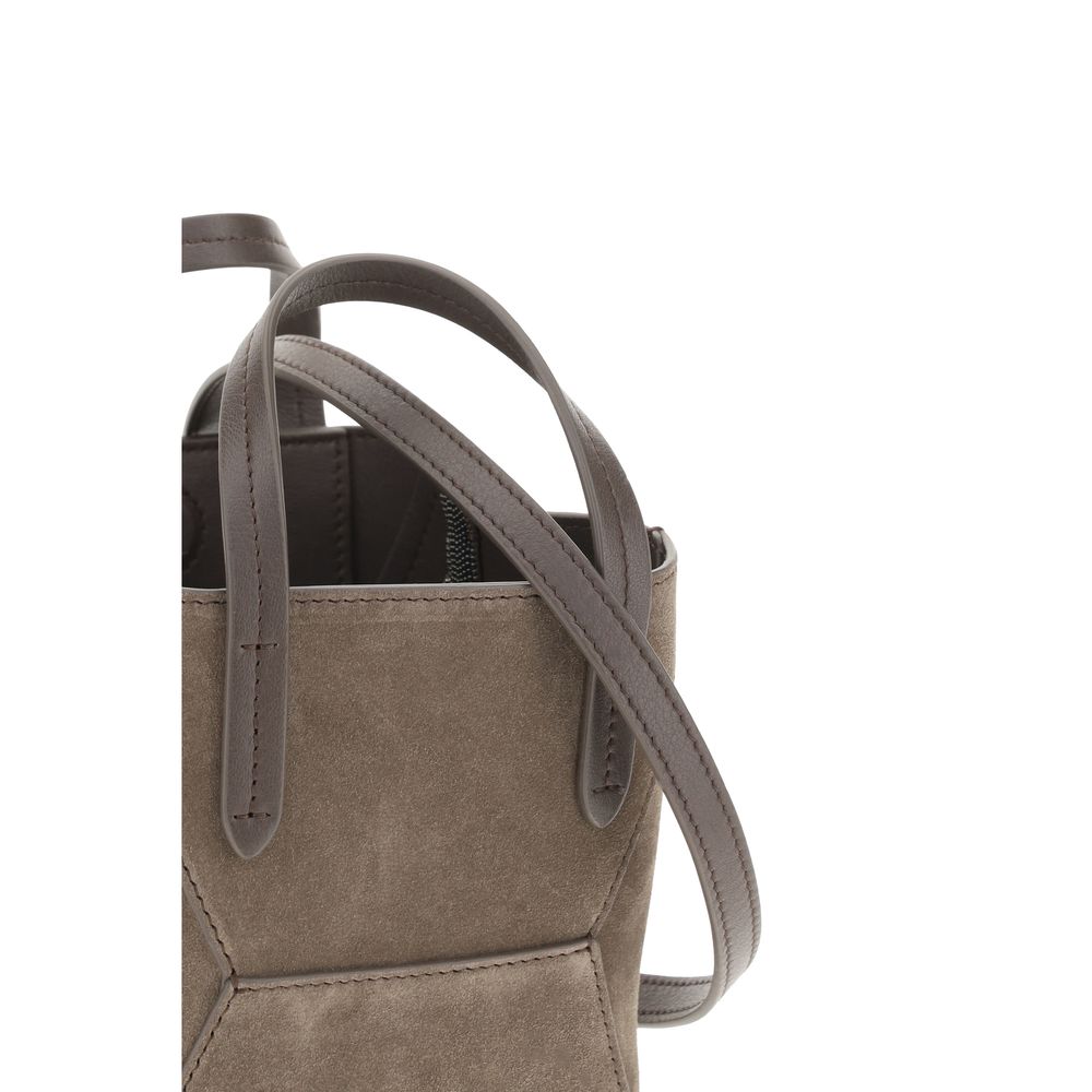 Brunello Cucinelli Suede Shoulder Bag Glam Steals