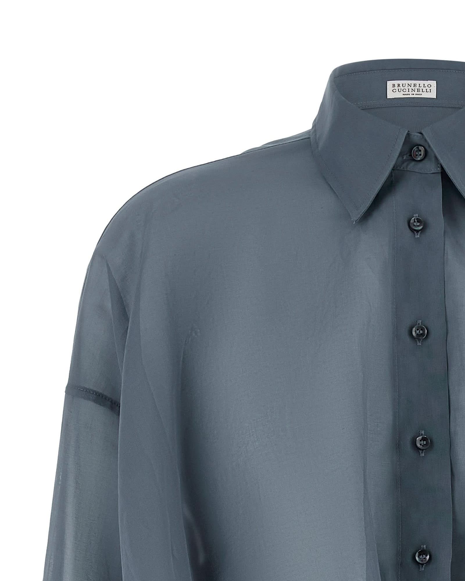 Brunello Cucinelli Taffeta Shirt Glam Steals