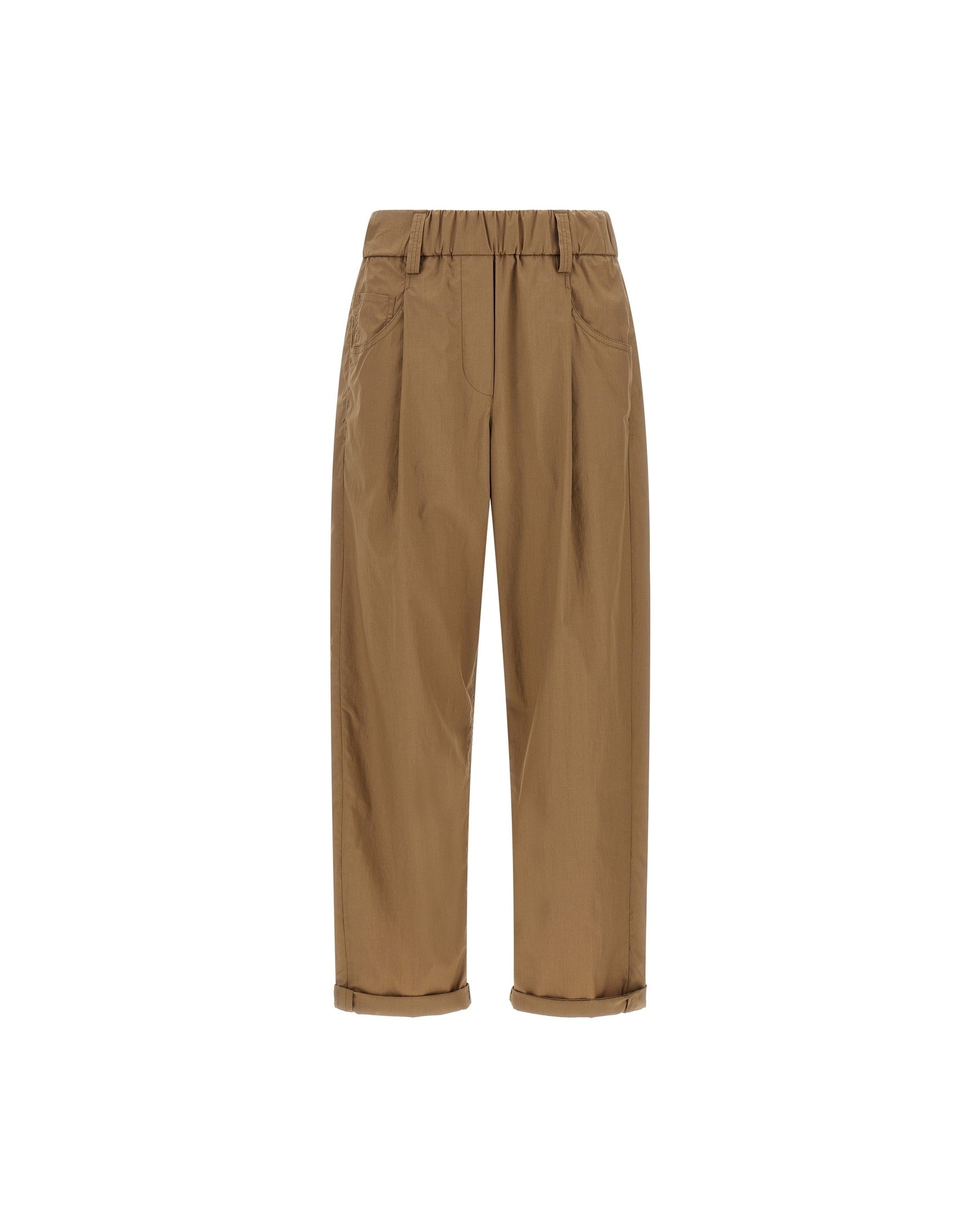 Brunello Cucinelli Track Poplin Pant Trousers