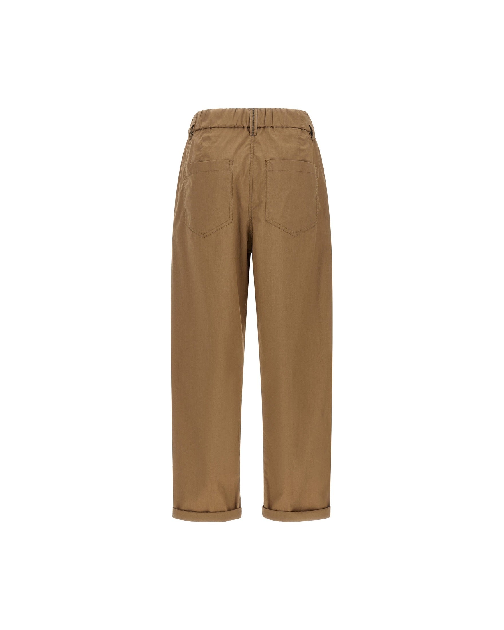 Brunello Cucinelli Track Poplin Pant Trousers