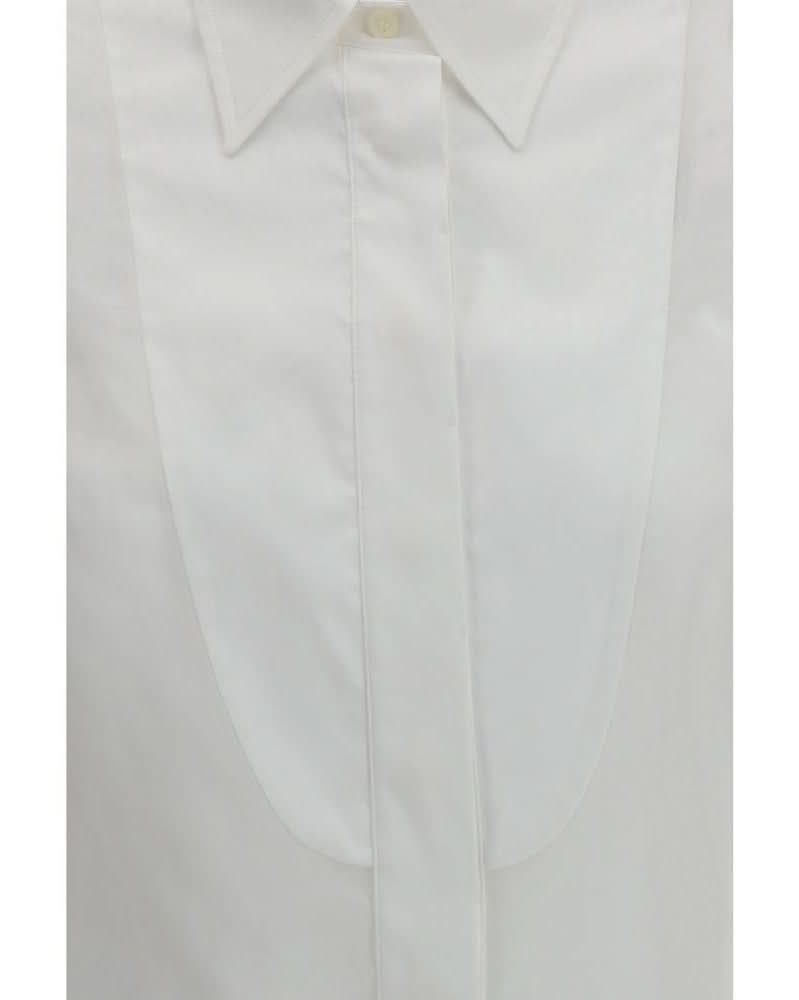 Brunello Cucinelli White Cotton Blouse Glam Steals