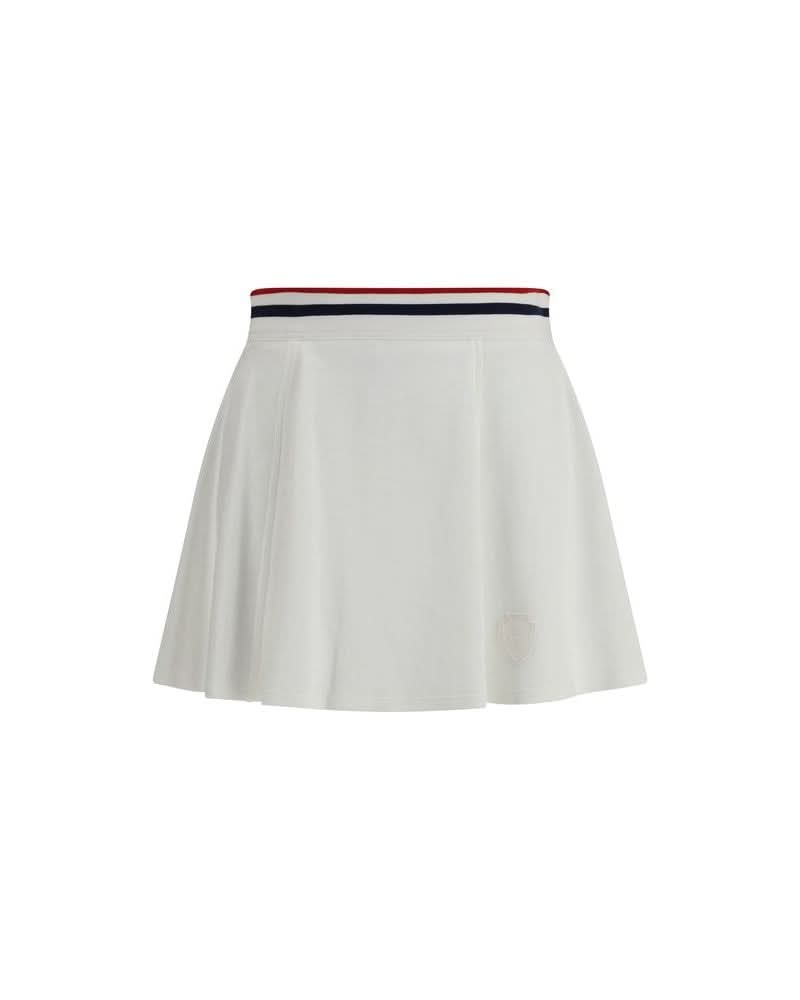 Brunello Cucinelli White Cotton Mini Skirt Glam Steals