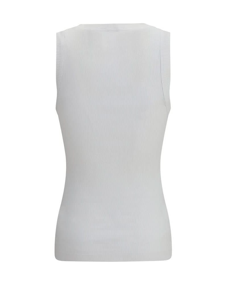 Brunello Cucinelli White Cotton Top Glam Steals