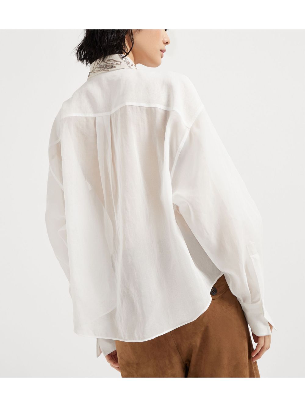Brunello Cucinelli White Shirt Glam Steals