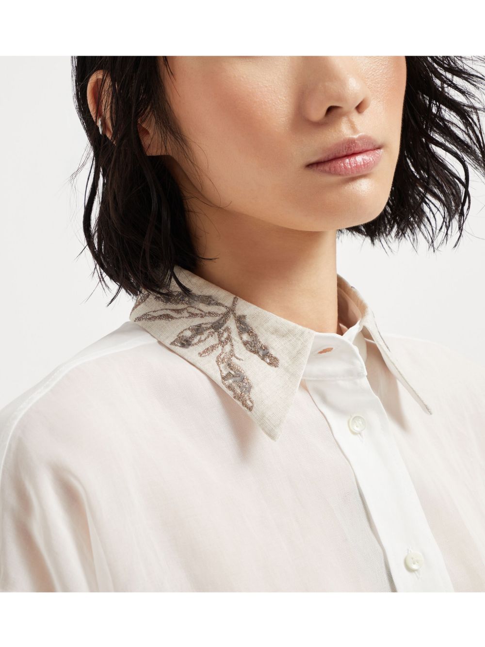 Brunello Cucinelli White Shirt Glam Steals
